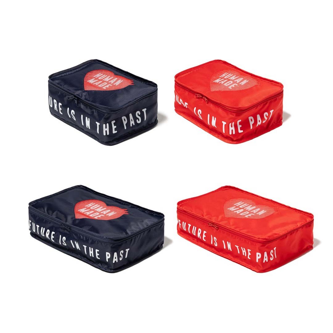 2025SS HUMAN MADE GUSSET CASE SMALL / LARGE 隨身 旅行 衣物 收納袋 現貨 HM29GD035