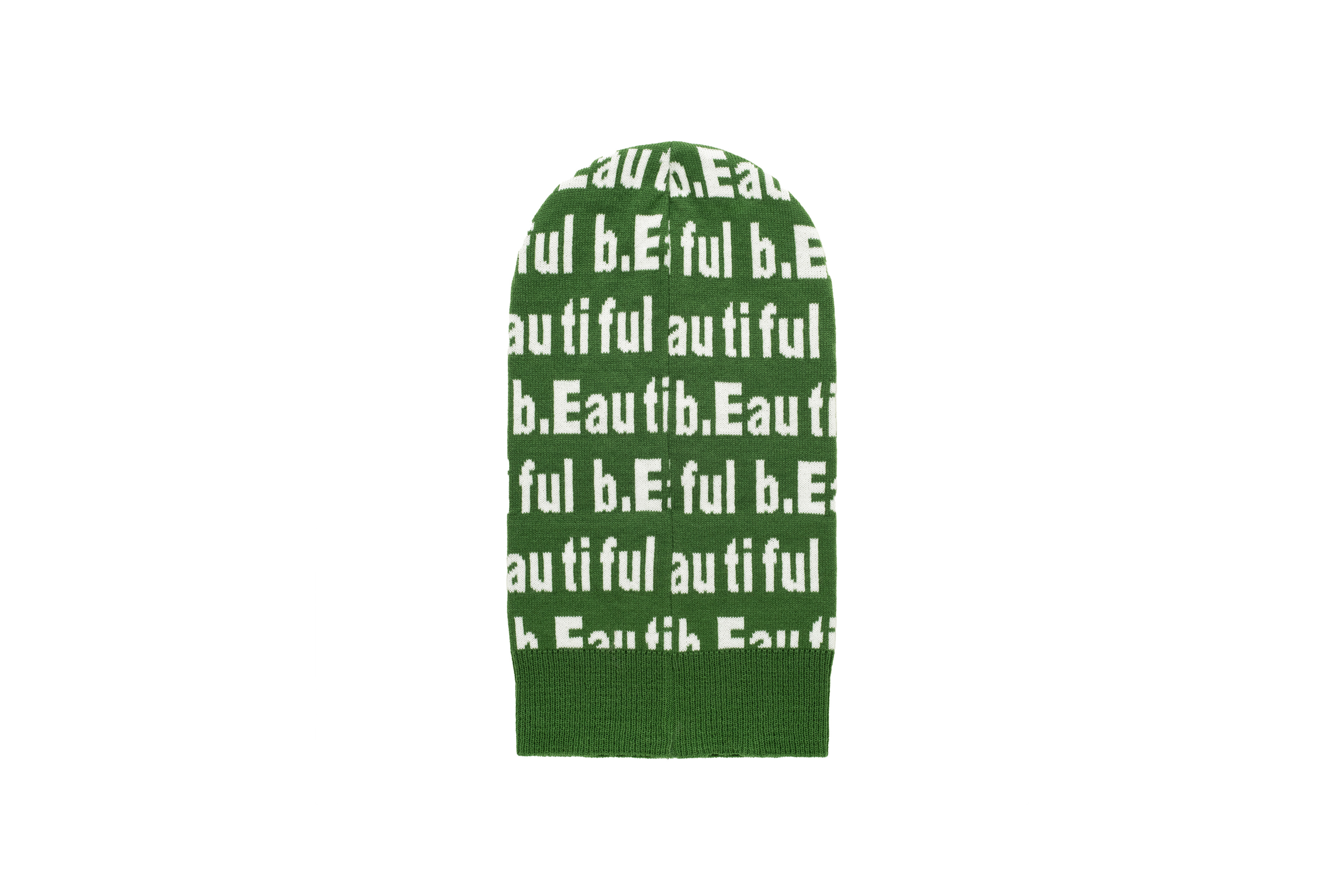 b.Eautiful "Logo Ski Mask" (Green)