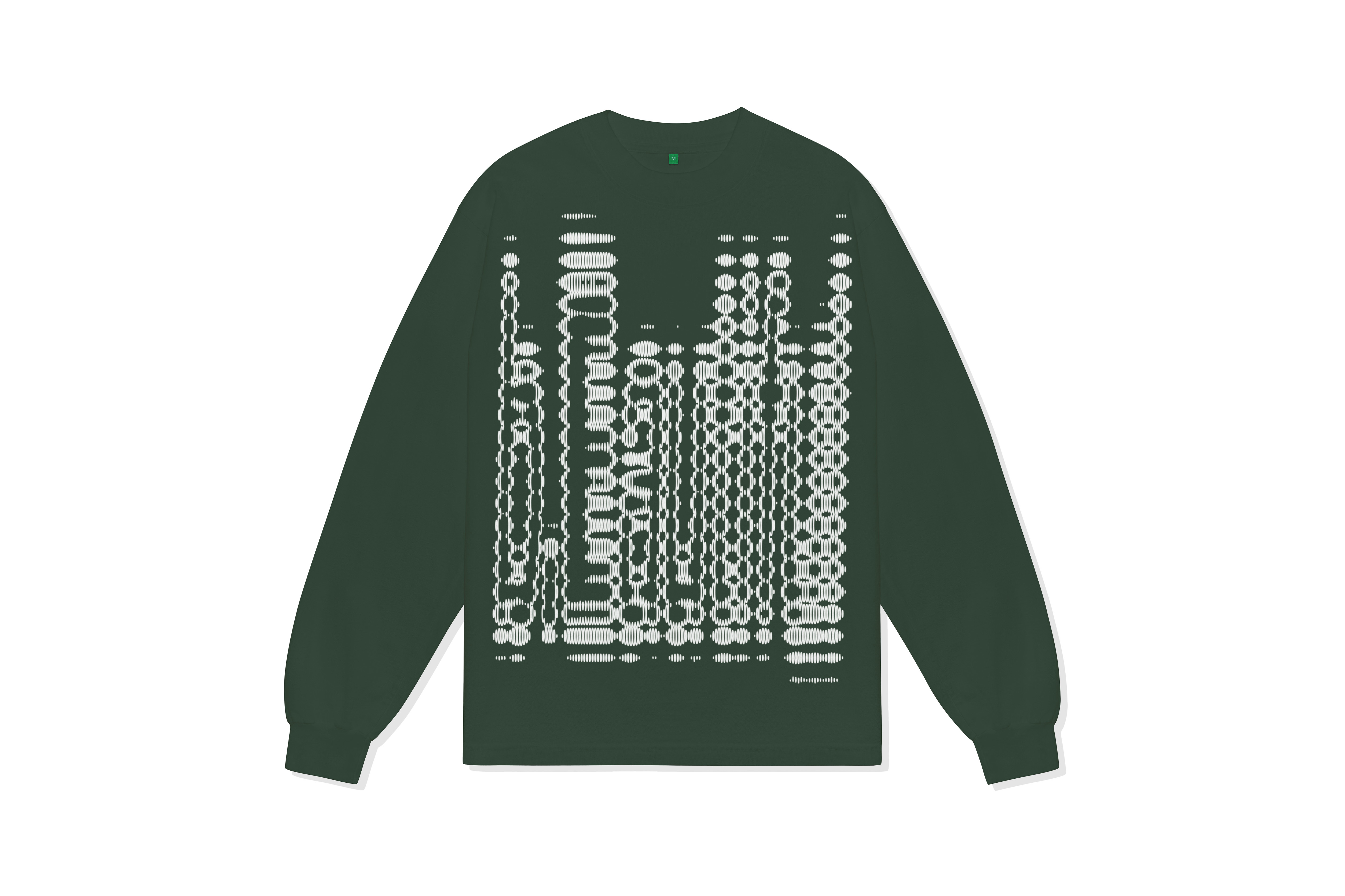 b.Eautiful "Vapor Logo LS Shirt" (Green / White)