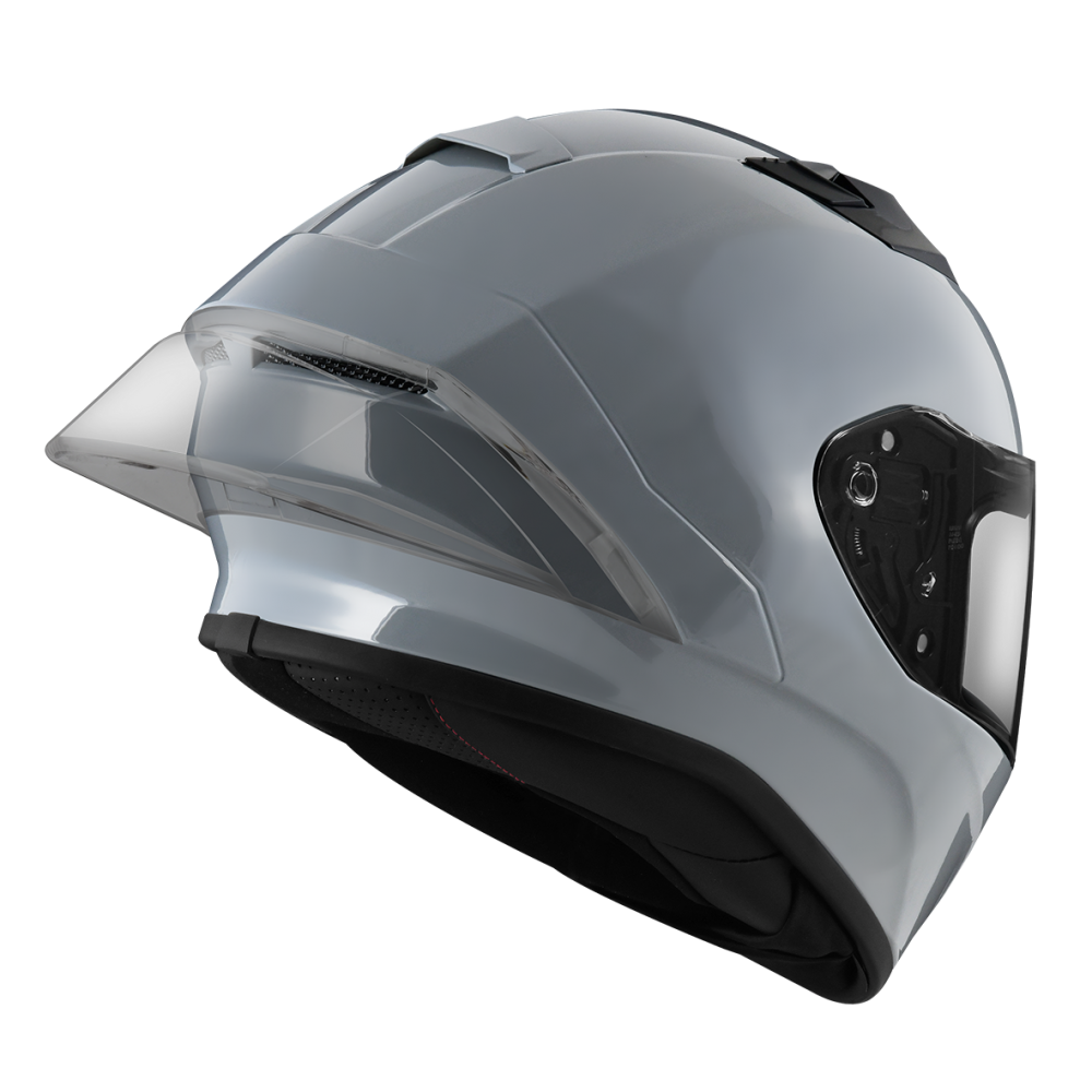 ZEUS 瑞獅 826 素色 全罩安全帽 水泥灰