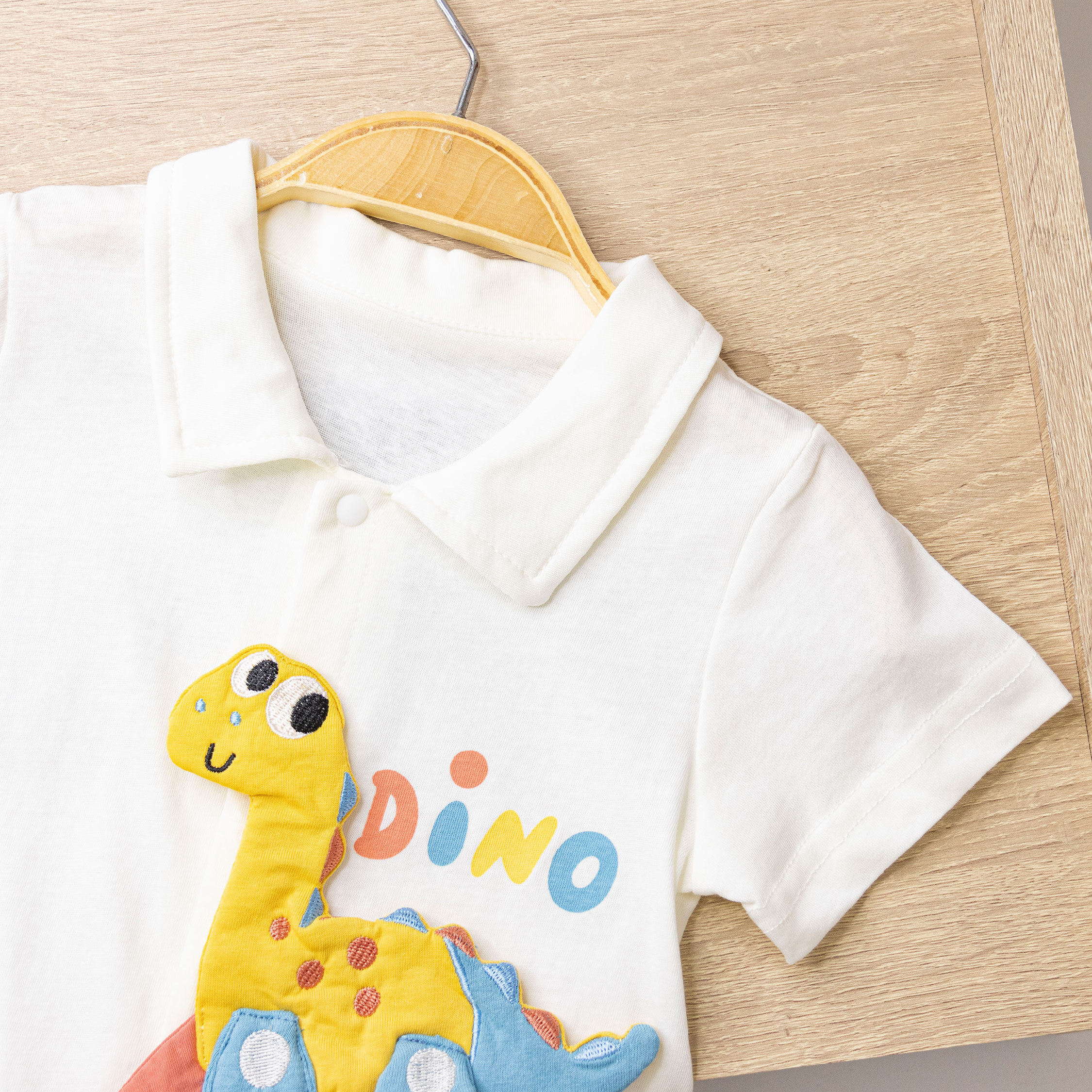 【JG0509】繽紛立體恐龍舒適親膚連身衣