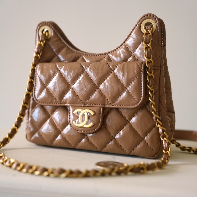 Chanel 奶茶色天貓包