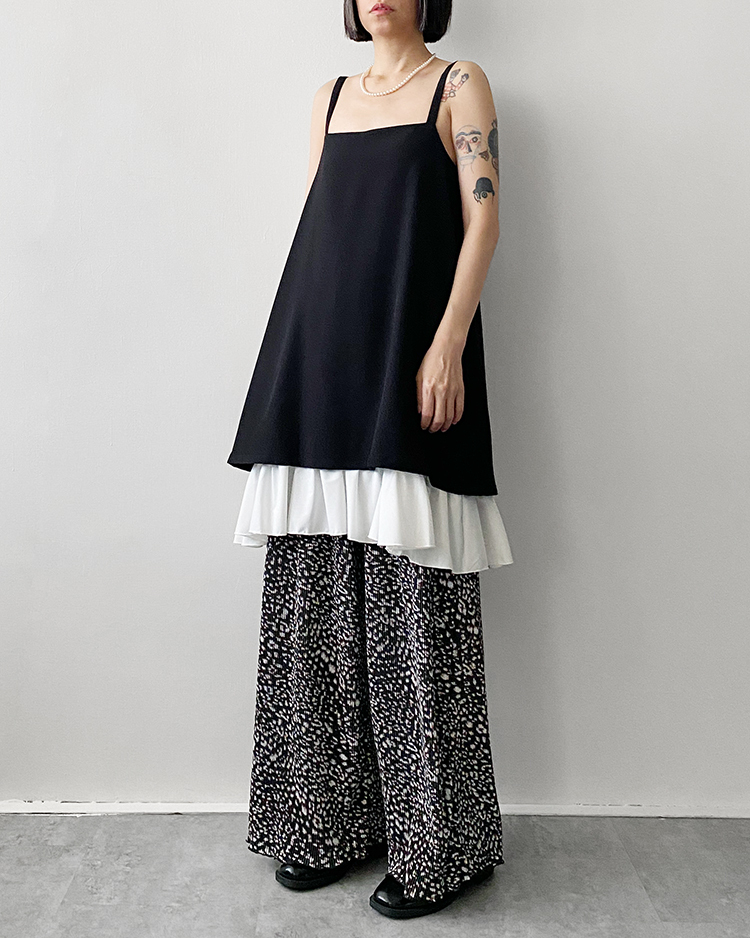 MFD-2711 花邊肩帶洋裝