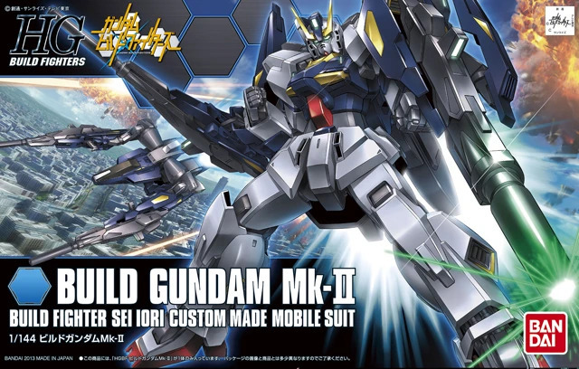[GUNDAM BUILD FIGHTERS] HGBF 1/144 RX-178B BUILD GUNDAM MK-II
