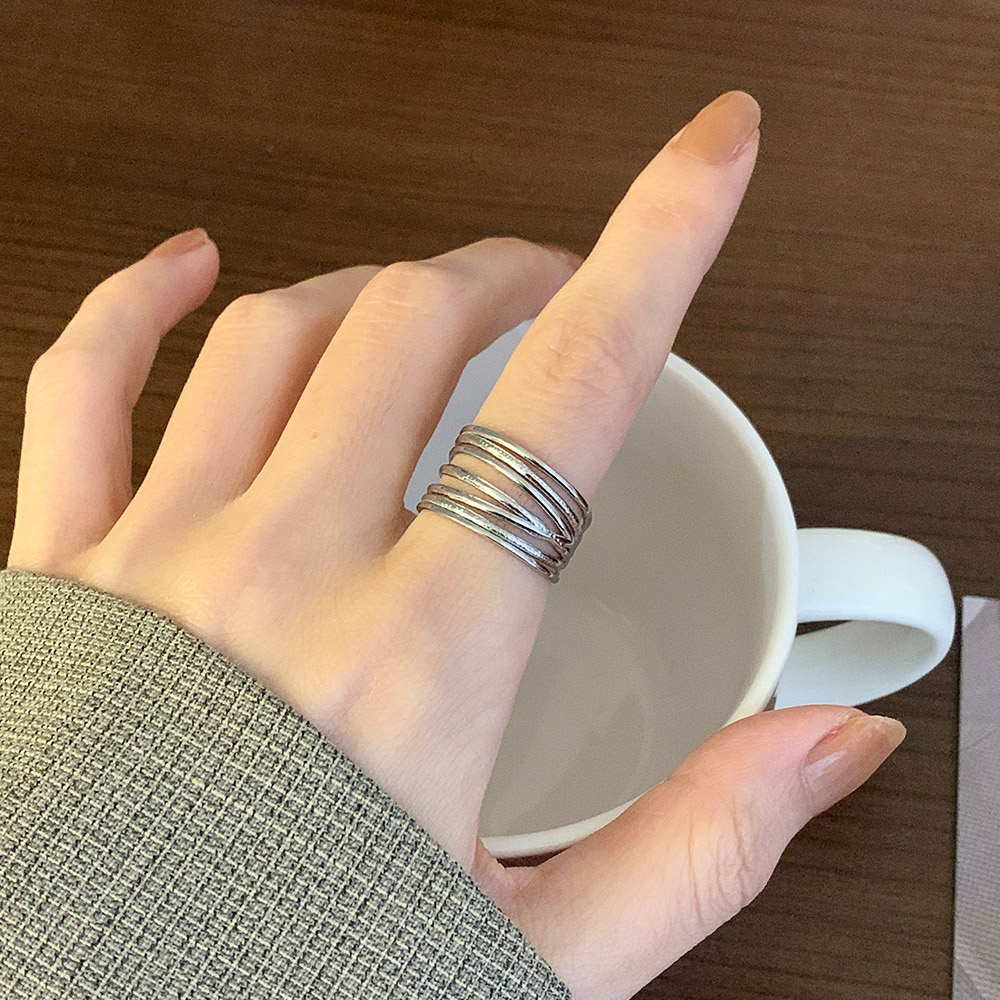 戒指 戒指女生 925純銀戒指 戒指女 ins 交叉戒指 戒指女生韓版 女友生日禮物 情人節禮物 女生禮物 013