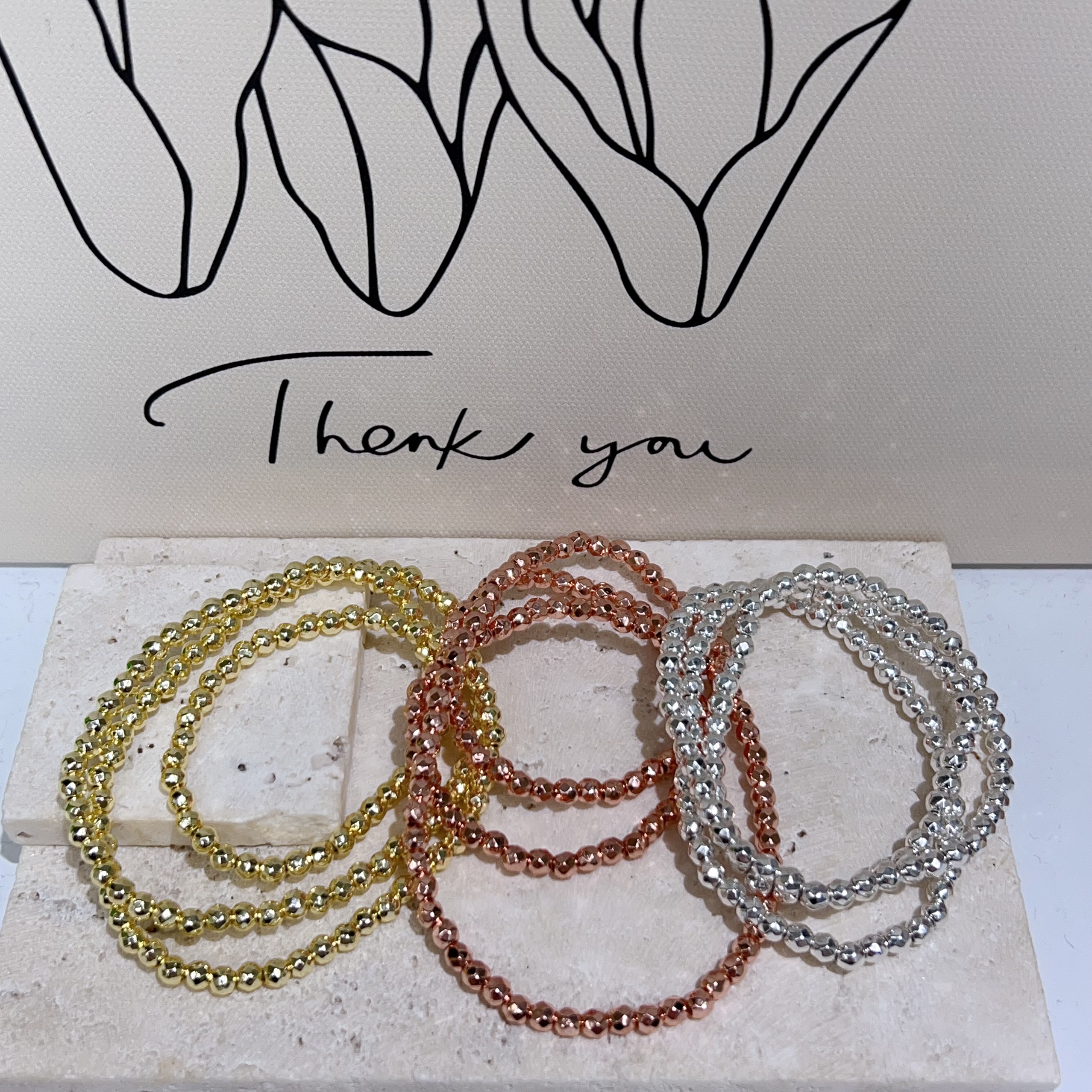 黑膽石鑽切三圈 4mm