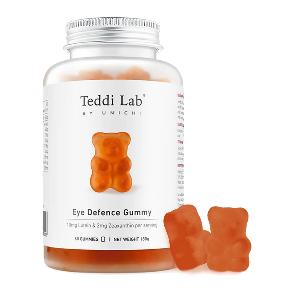 澳洲 Unichi 葉黃素小熊軟糖180g (60粒)