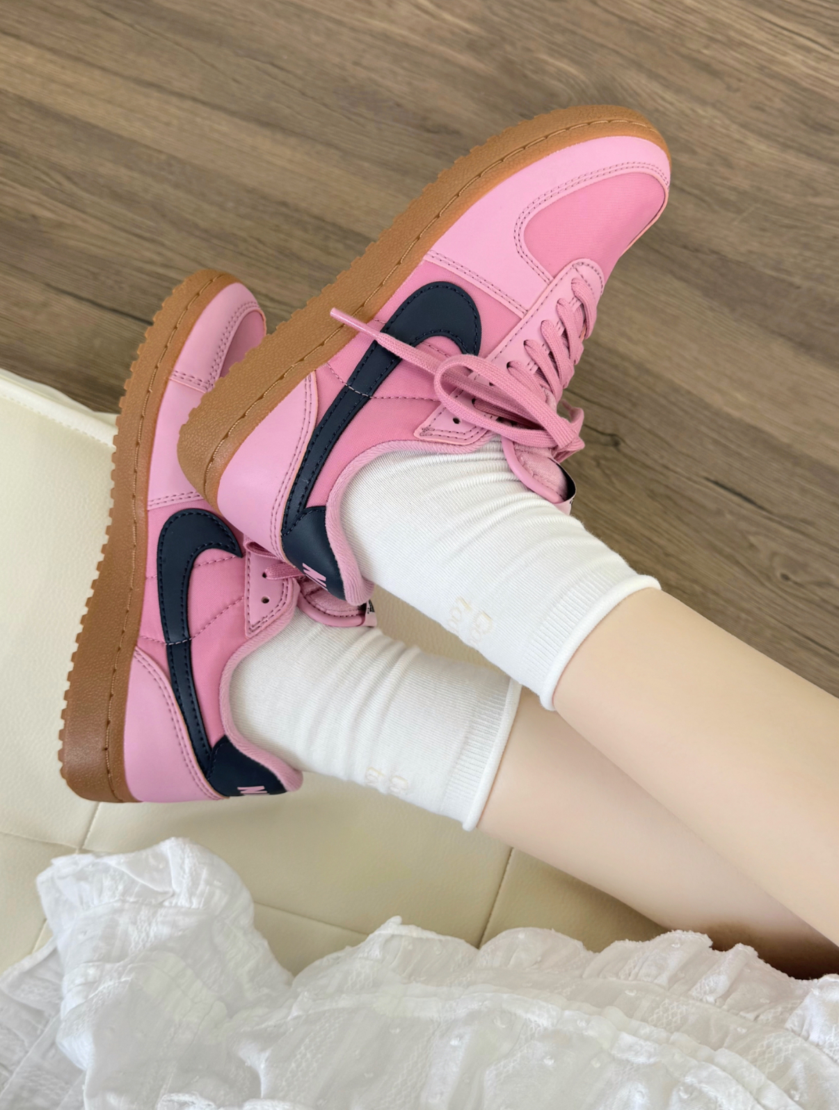 Nike Field General 82 櫻花焦糖 粉黑色 粉色 焦糖底 德訓鞋 女鞋 FZ5593-600/預購