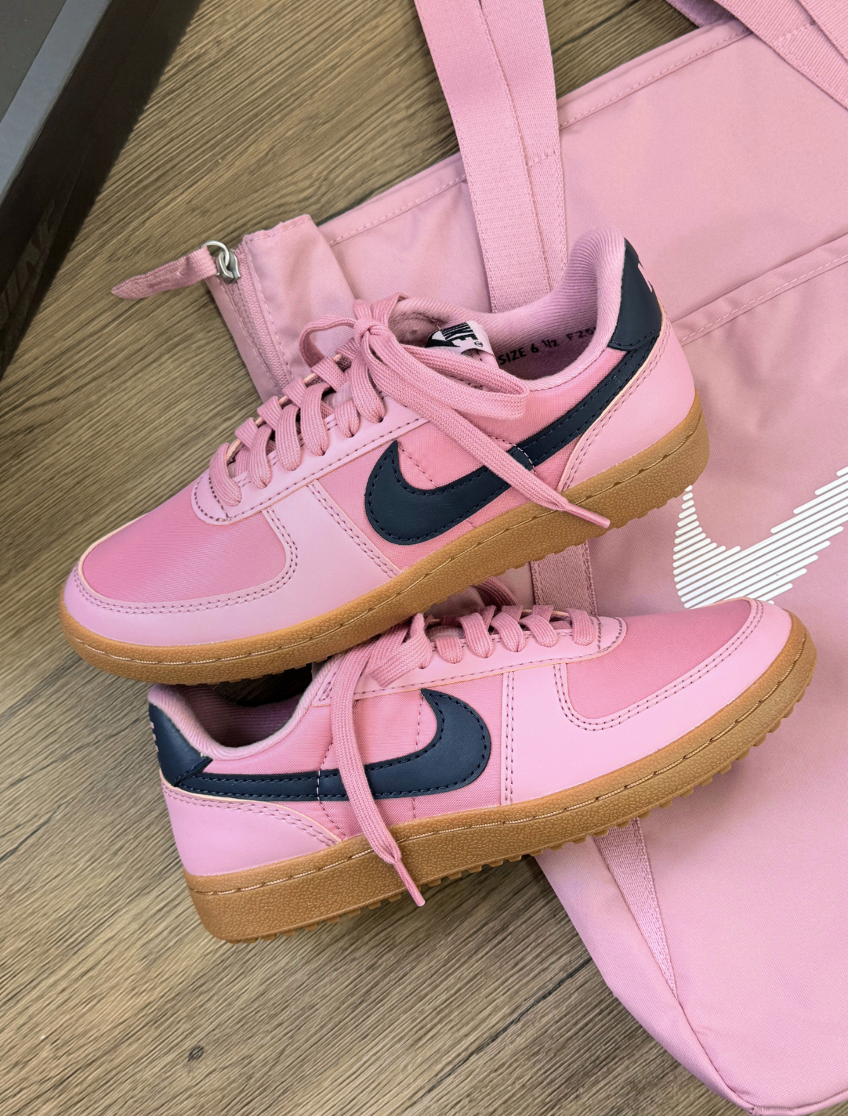 Nike Field General 82 櫻花焦糖 粉黑色 粉色 焦糖底 德訓鞋 女鞋 FZ5593-600/預購