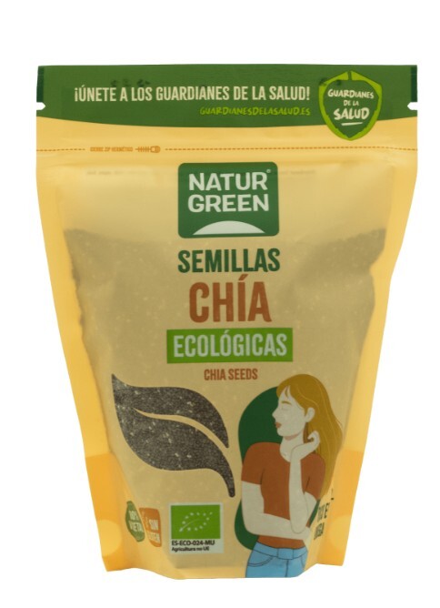 NaturGreen – 西班牙有機奇亞籽 減肥瘦身必備 超級食品 (500g)  (55732)