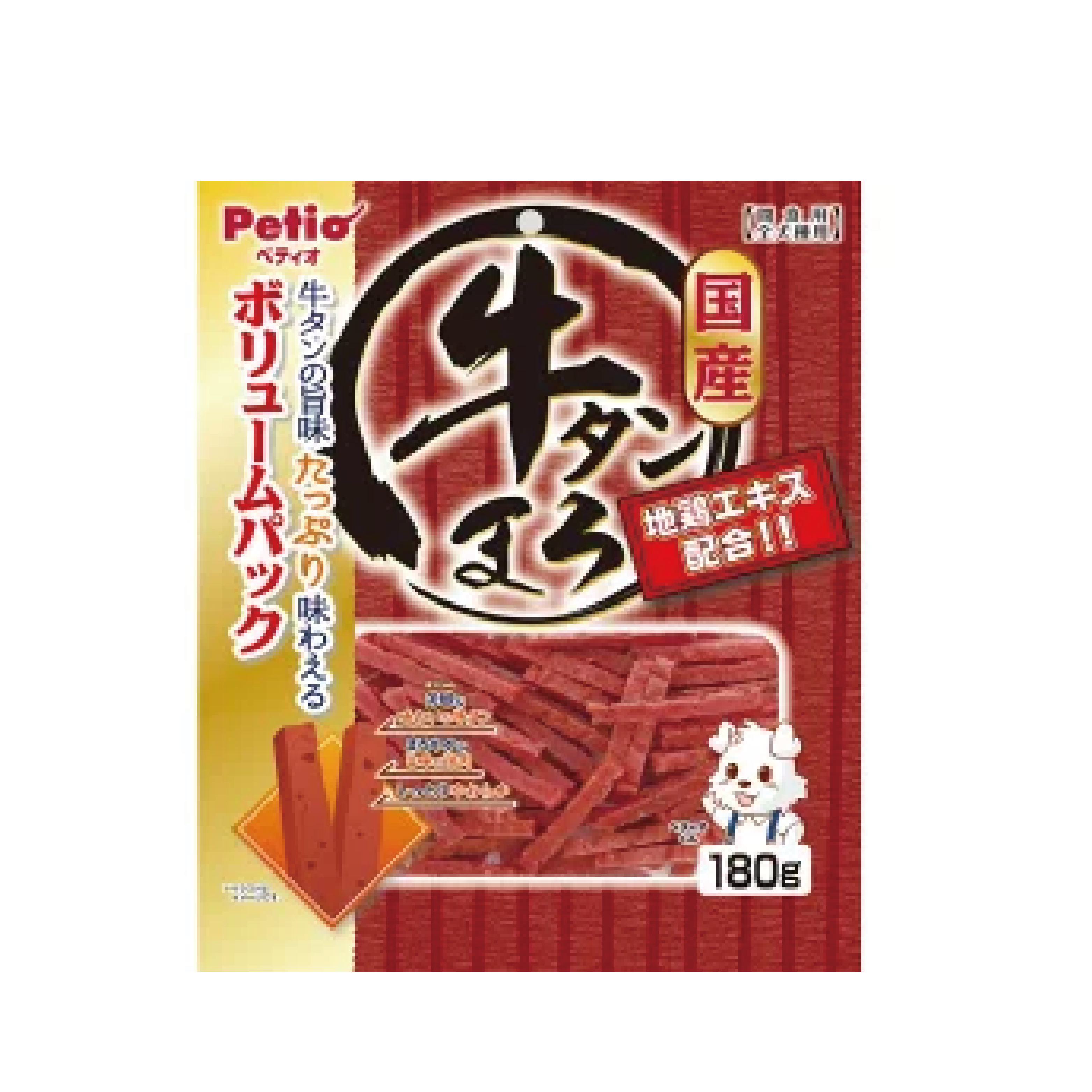 Petio|牛舌雞肉條180g (PTO-0501)