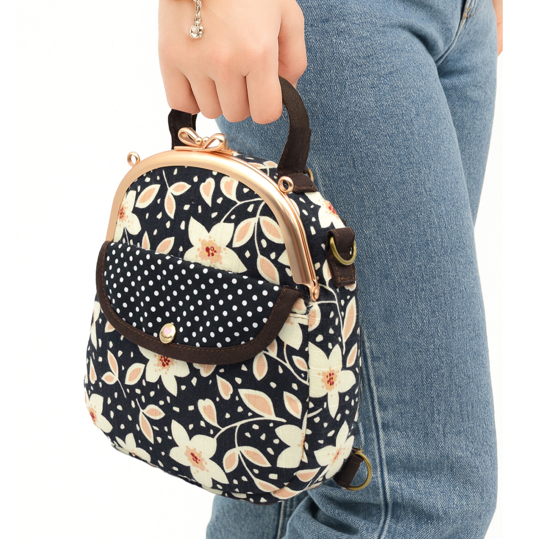 蛋形三用口金包【成品包】限量製作·每款僅有一個