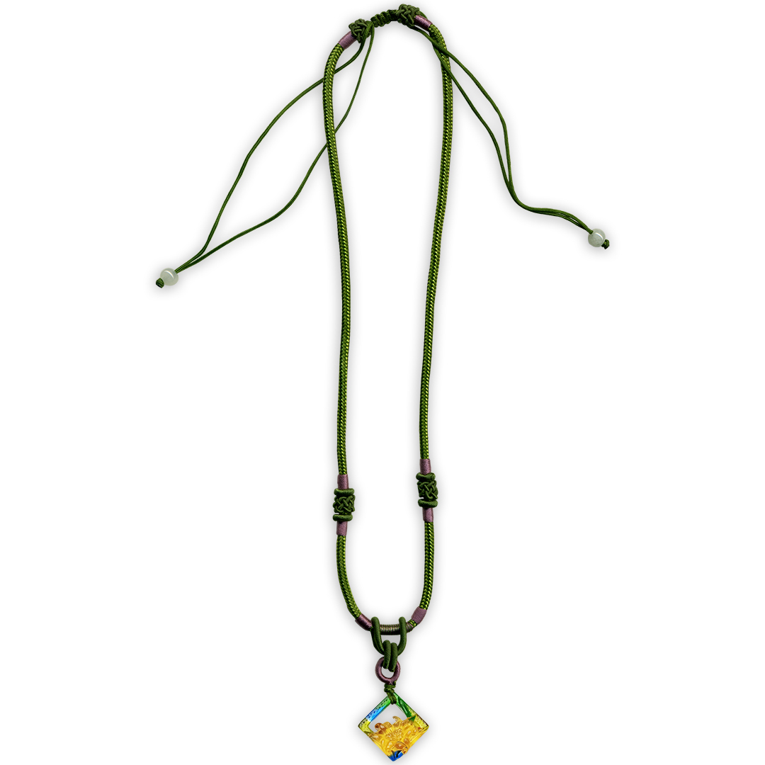 居家開運 ｜百合 琉璃項鍊