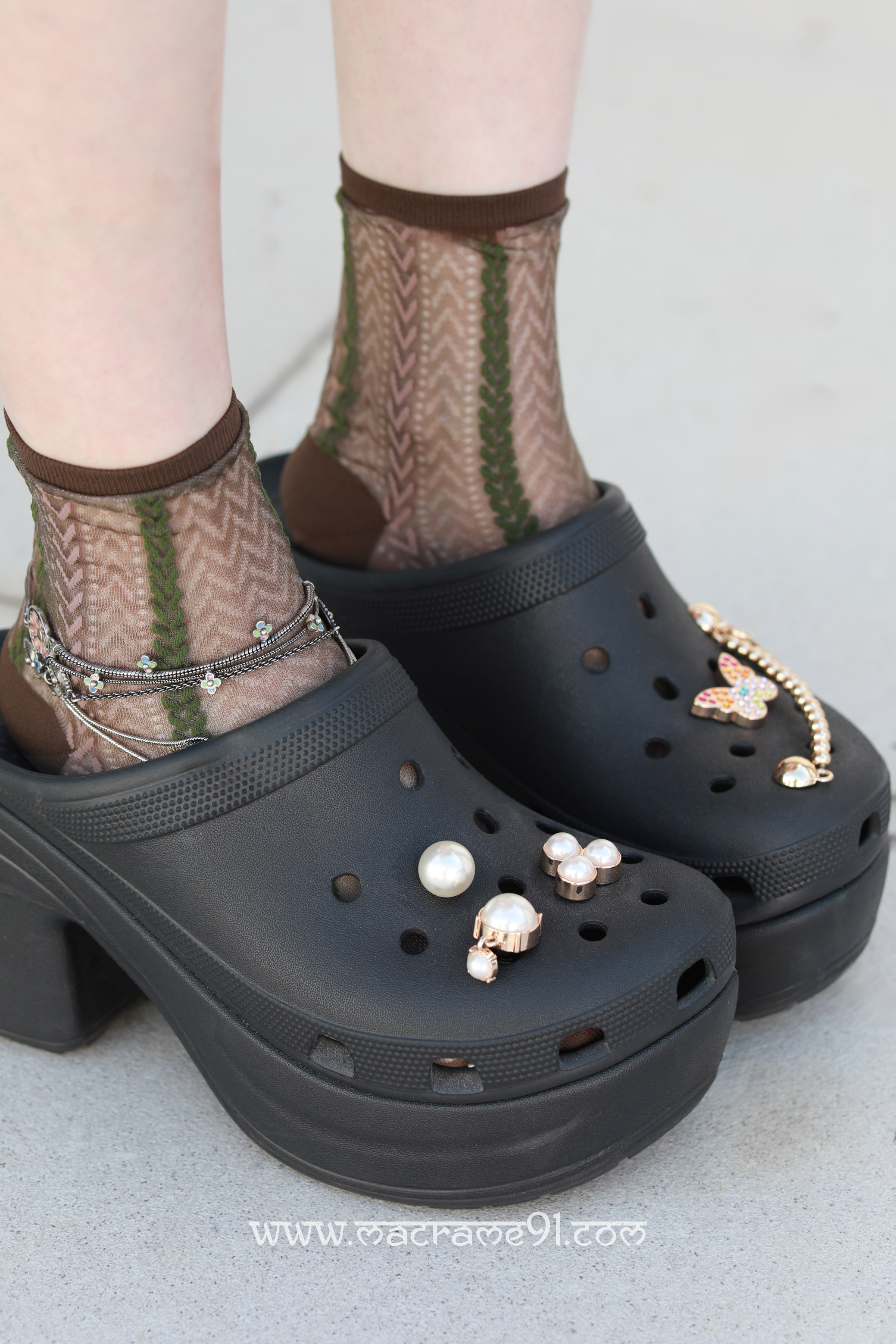 Crocs Siren Clog涼鞋 - 黑色 - 208547-001 (0617)