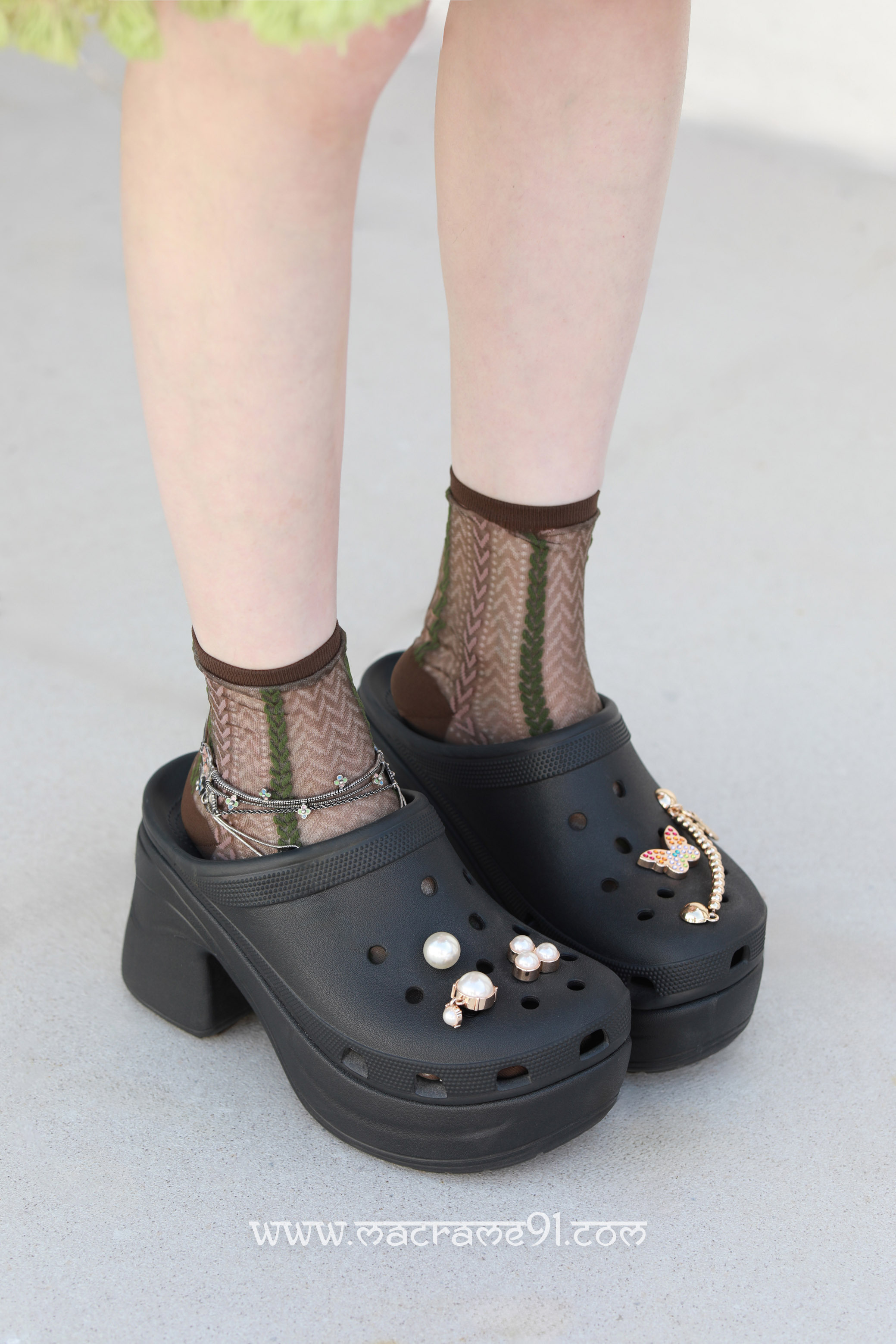 Crocs Siren Clog涼鞋 - 黑色 - 208547-001 (0617)