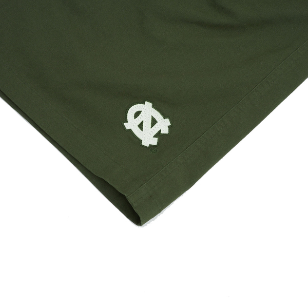 NCAA 短褲 軍綠 基本款 鬆緊 五分短褲 中性 7325154772