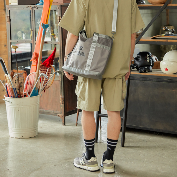 NCAA 短褲 卡其 密西根 機能 立體 可拆袋 工裝短褲 中性 7325155871