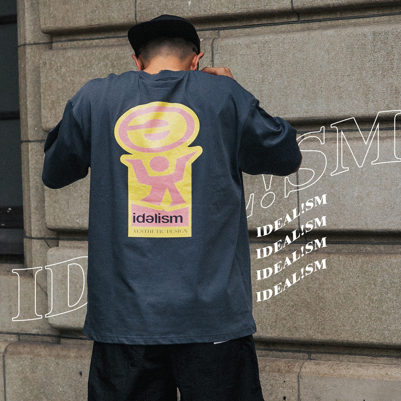 idealism IDE Earth Tee / 人行圖短上衣【ID25001】