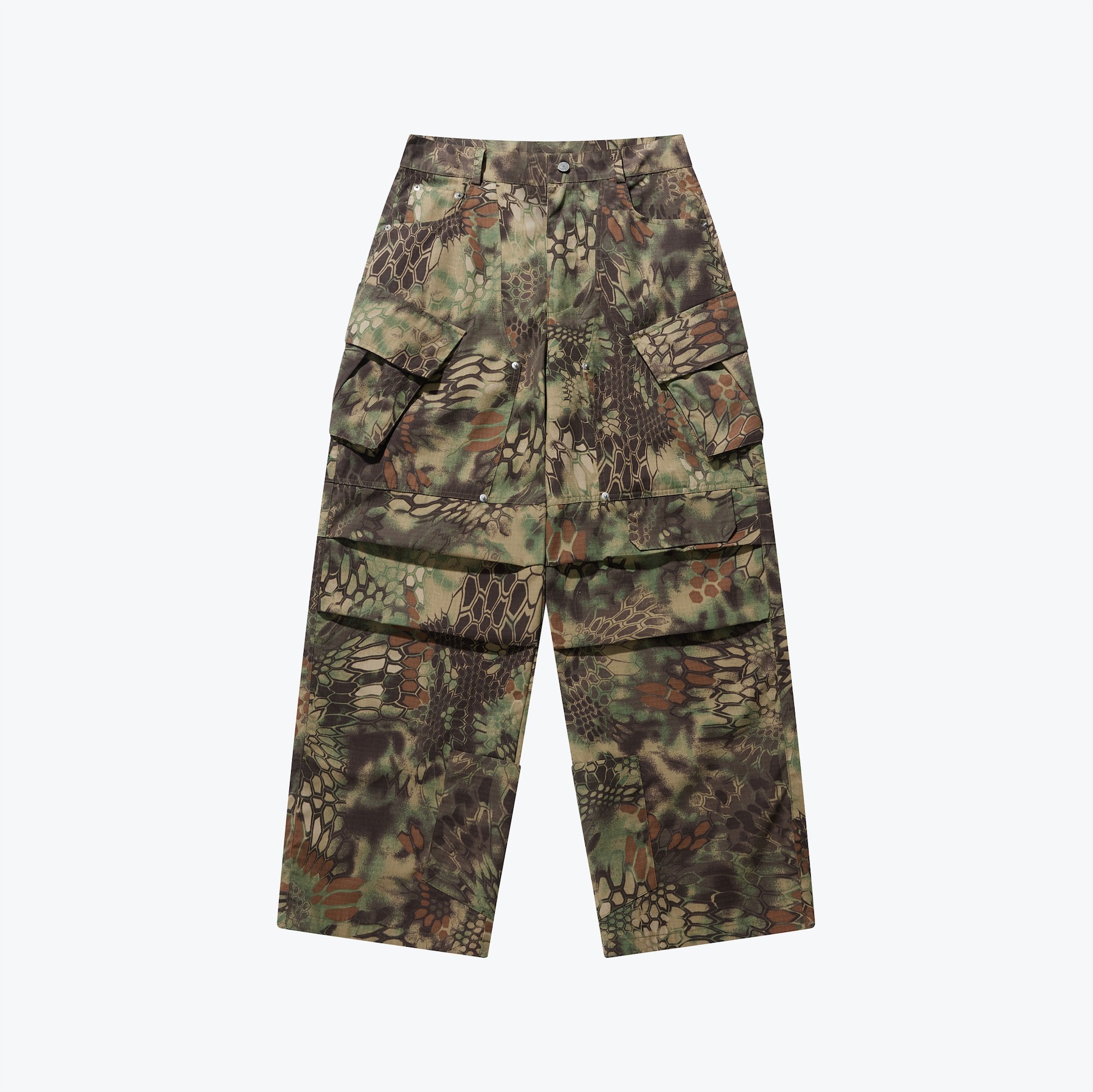 SENSE Snake Print Cargo Pants