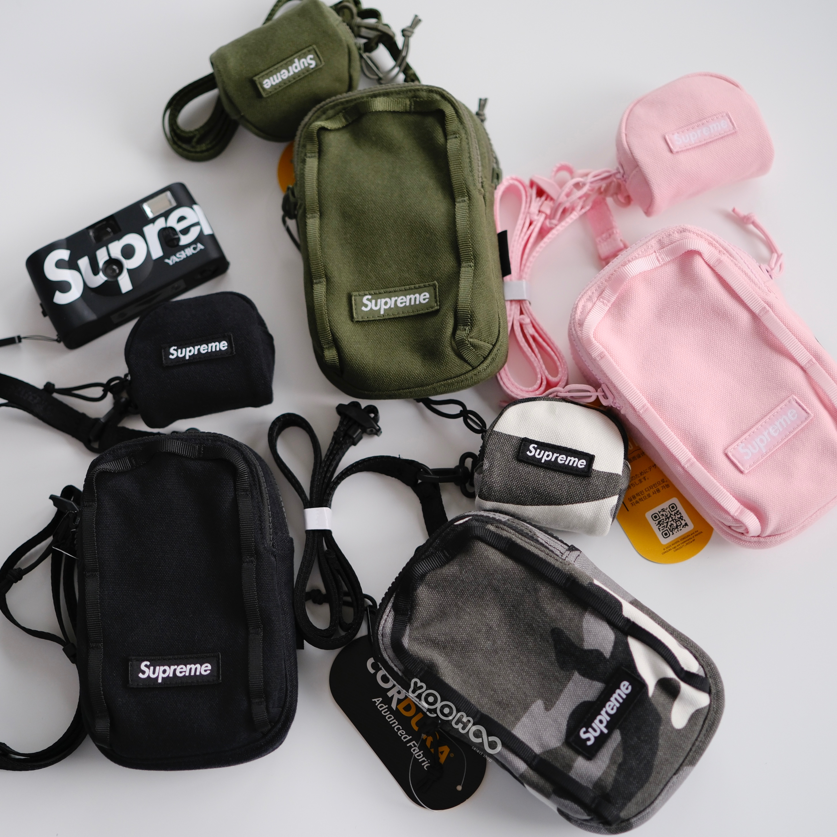 現貨┃Supreme 25SS Camera Bag + Mini Pouch 1.5L 相機包 小包