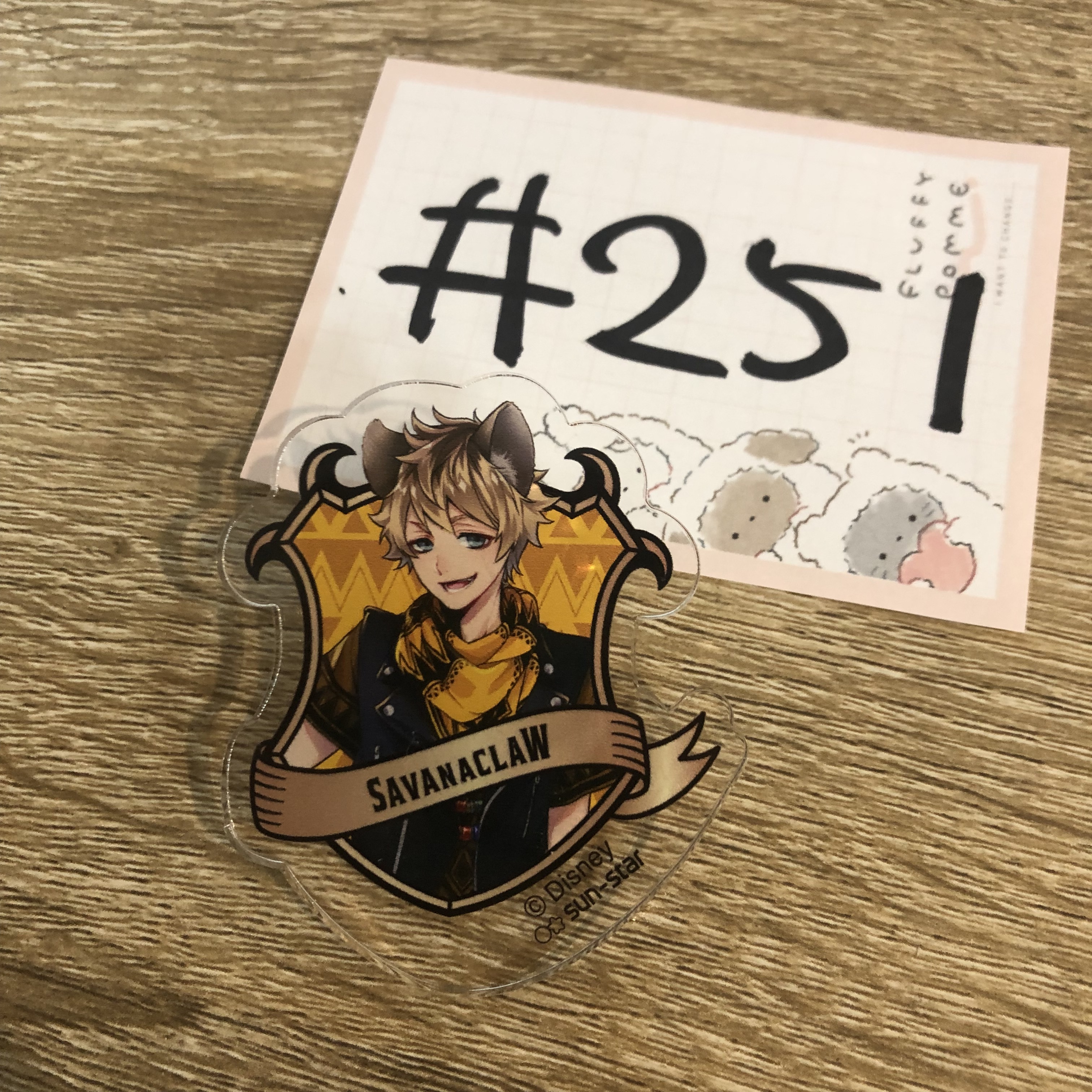 TWST RUGGIE 襟章#251