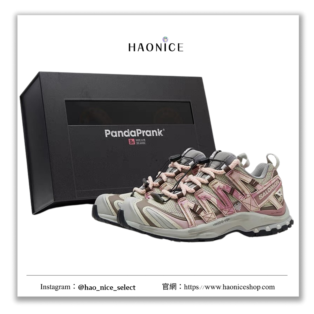 【HAO NICE】熊貓惡作劇系列 ❗️配合FAKEBUSTERS驗鞋 ❗️ SALOMON薩洛蒙XA PRO 3D告白聲跡系列 愛之聲訂製 低筒越野慢跑鞋❤️
