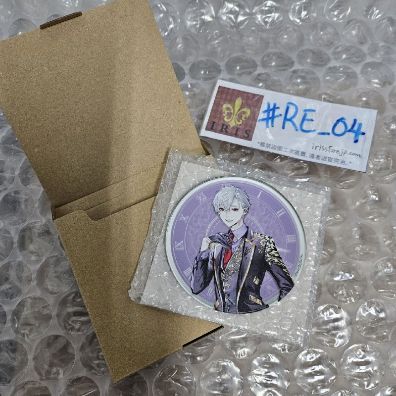 彩虹社 葛葉 玻璃杯墊 #RE_04