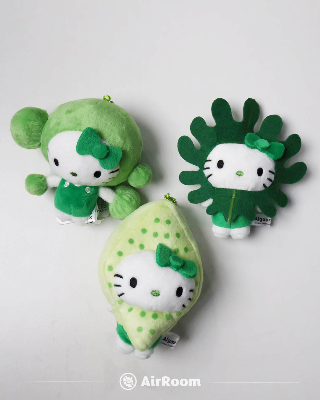 2025SS 大阪 萬博 三麗鷗 SANRIO 聯名 日本館限定 營養品 螺旋藻 Japan Algae × Hello Kitty 鑰匙圈 吊飾 布偶 娃娃 現貨