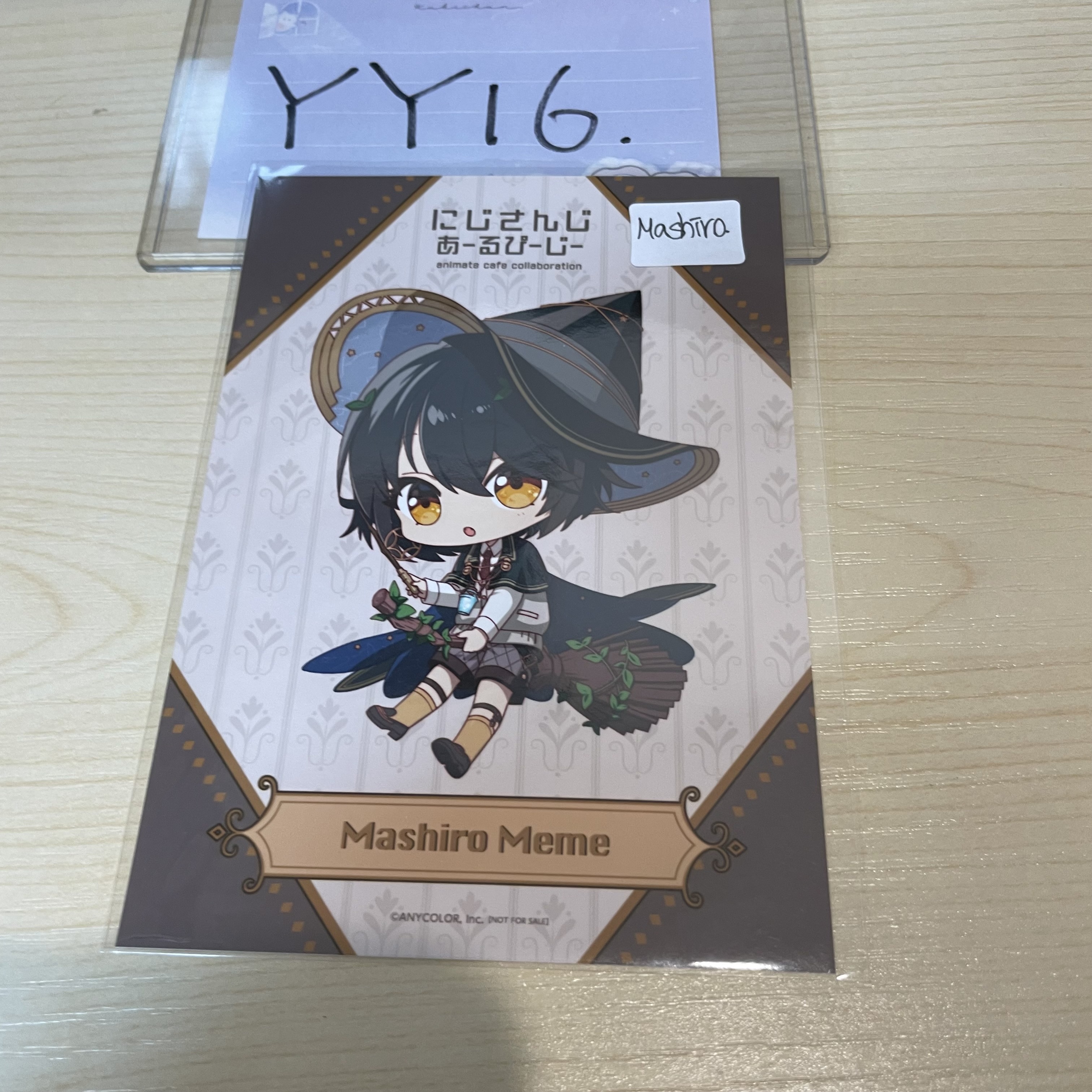 彩虹社 MASHIRO 相卡                    #YY16