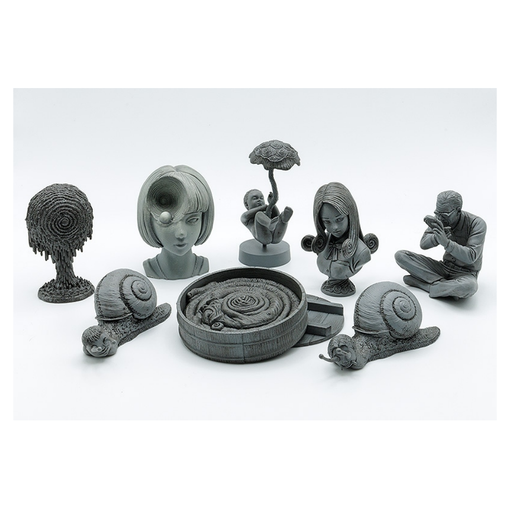 伊藤潤二コレクション 呪いの小箱 ブラインドボックス フィギュア（原盒BOX）