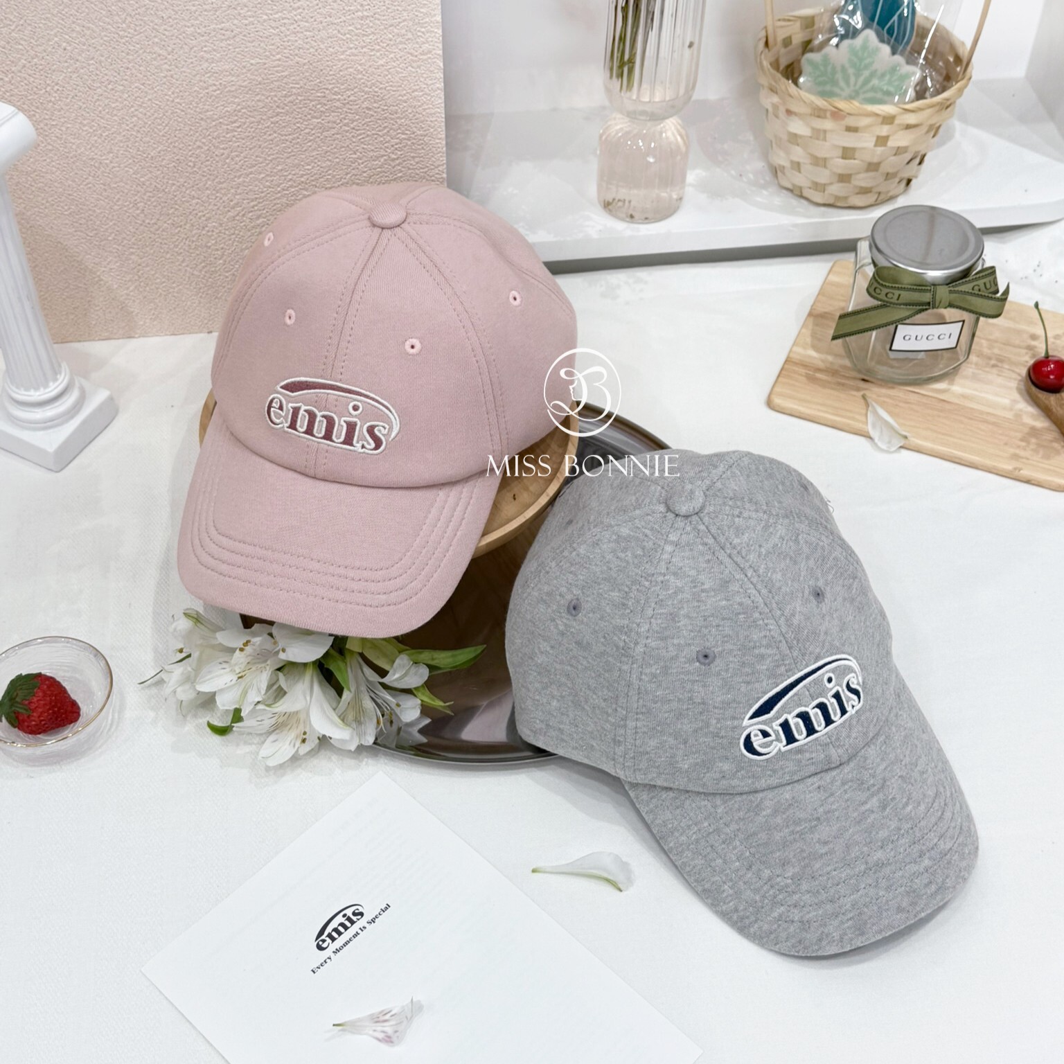 Emis JERSEY拼色Logo棒球帽(現貨2色)