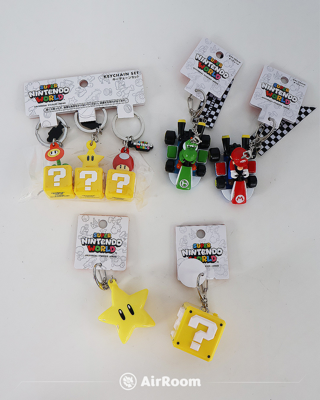 2025SS 大阪 環球影城 任天堂 NINTENDO 瑪莉歐 賽車 無敵星 問號 磚塊 鑰匙圈 吊飾 布偶 娃娃 現貨