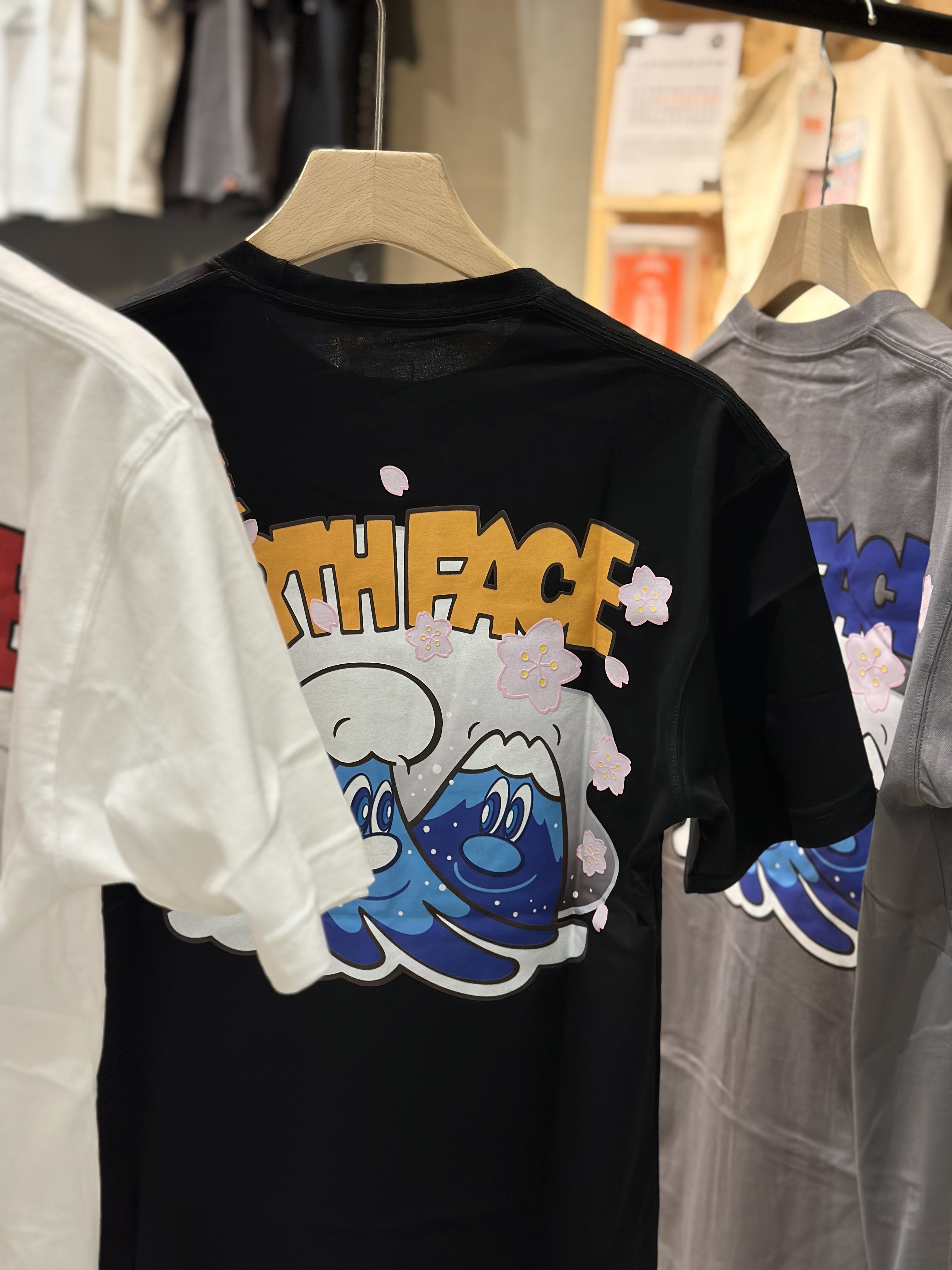 【現貨零碼折扣】The North Face 北臉日本店鋪限定🇯🇵  櫻花季富士山 短tee NT12564R