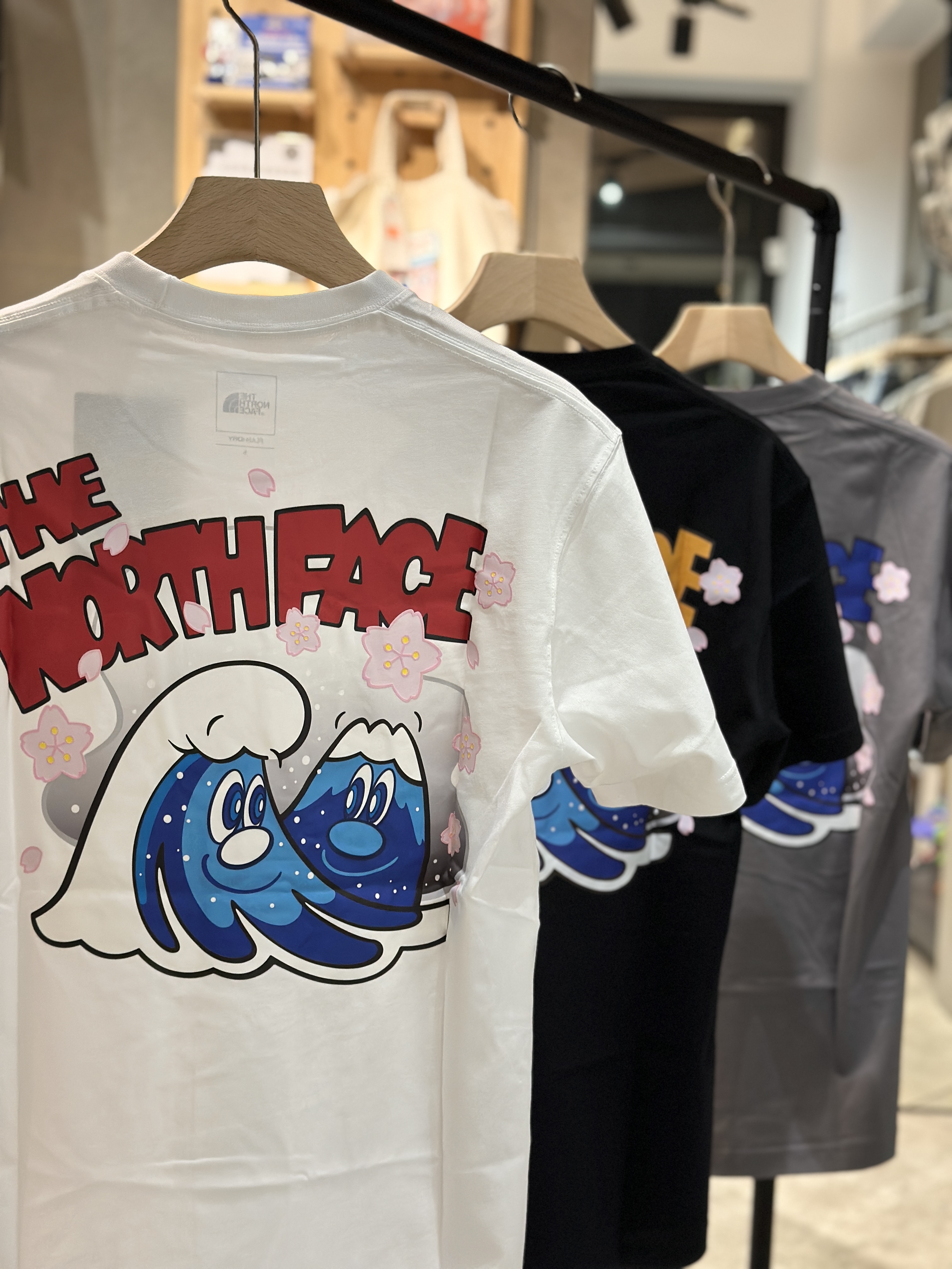 【現貨零碼折扣】The North Face 北臉日本店鋪限定🇯🇵  櫻花季富士山 短tee NT12564R