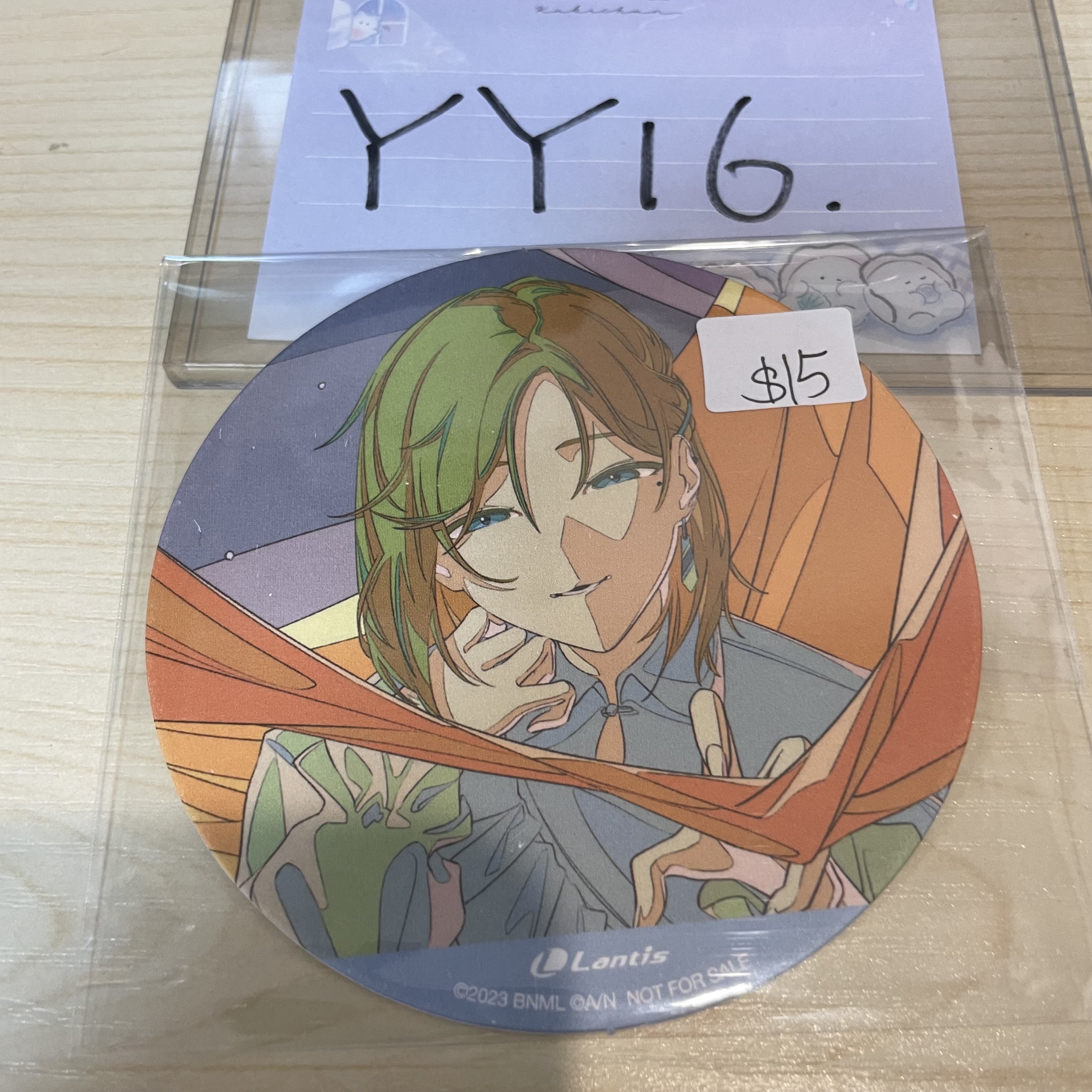 彩虹社 叶 杯墊                    #YY16