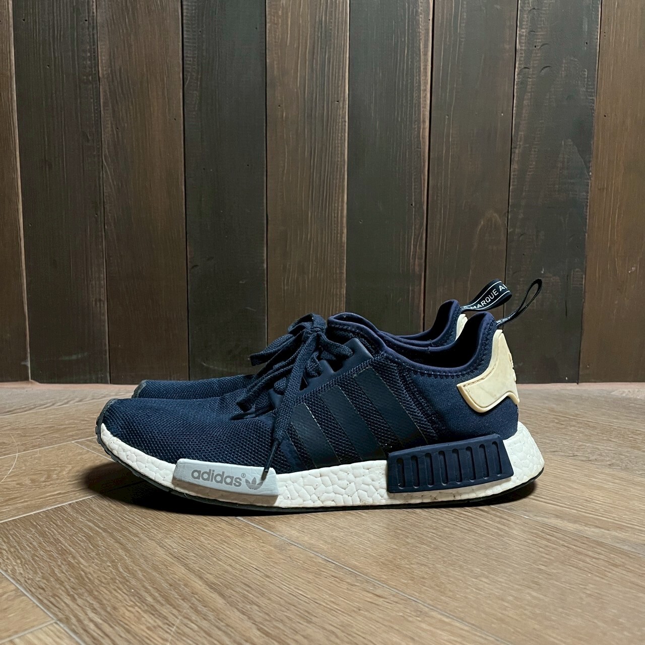 NIB DS Adidas Original NMD R1 Collegiate Navy LTD OG Release SIZE 29.5CM