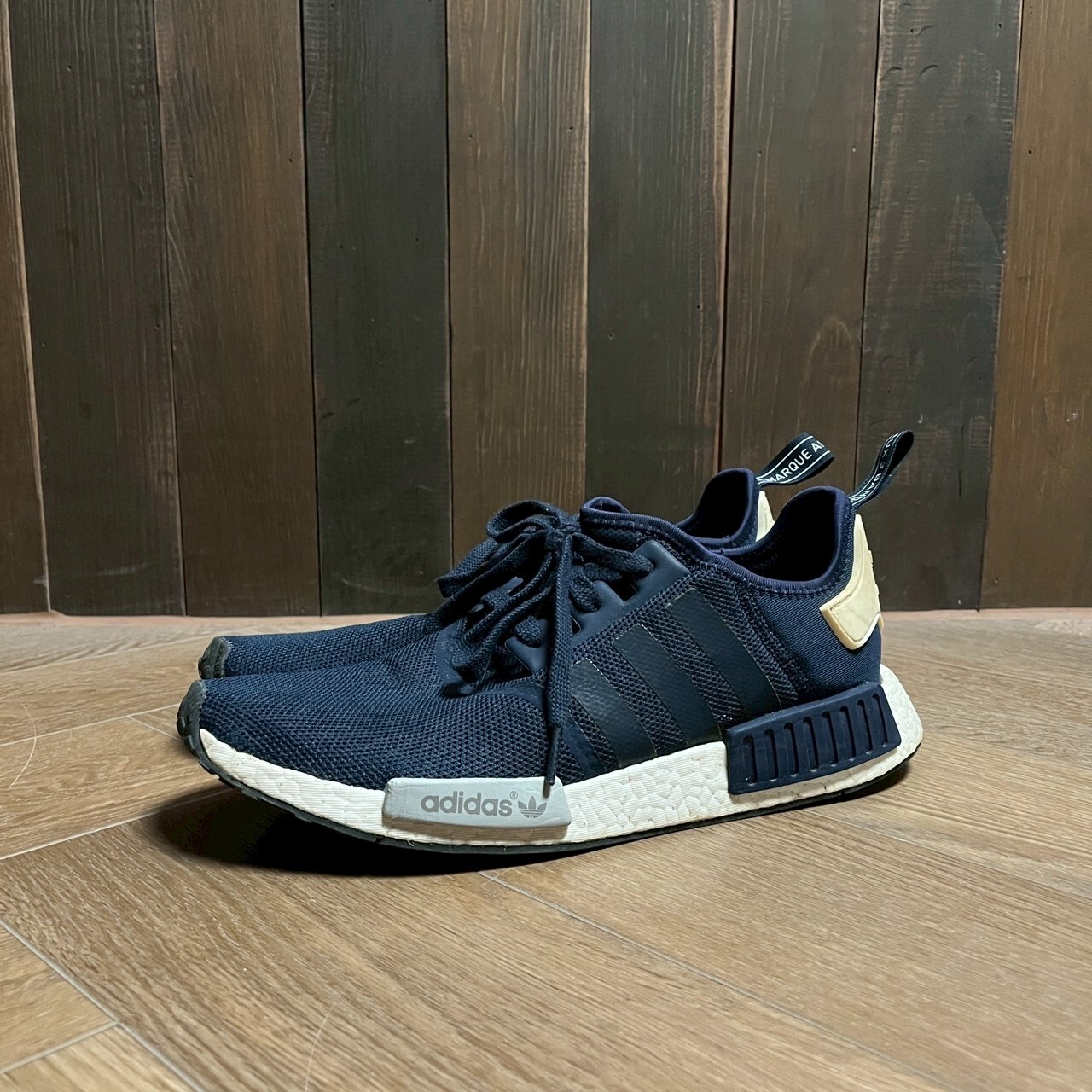 NIB DS Adidas Original NMD R1 Collegiate Navy LTD OG Release SIZE 29.5CM