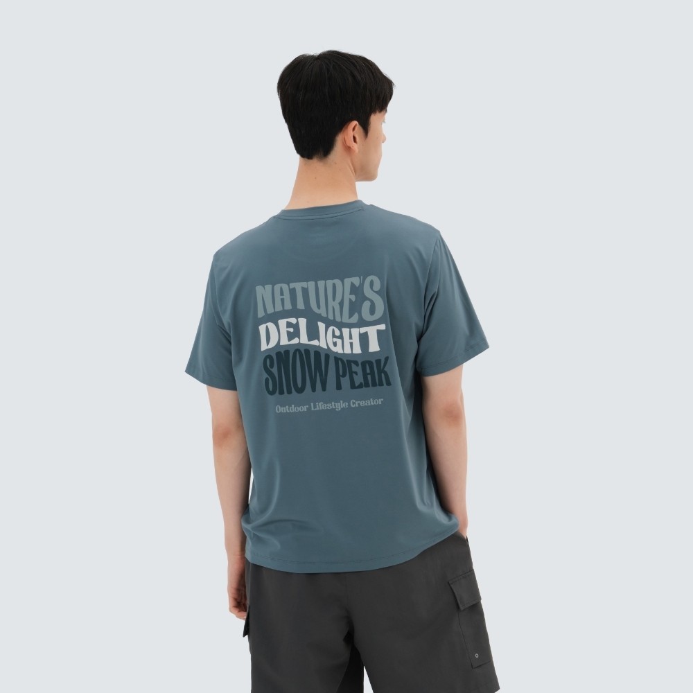 【代購】Snow Peak 雪諾必克 Water Lettering 短袖 短T S25MMWSW02