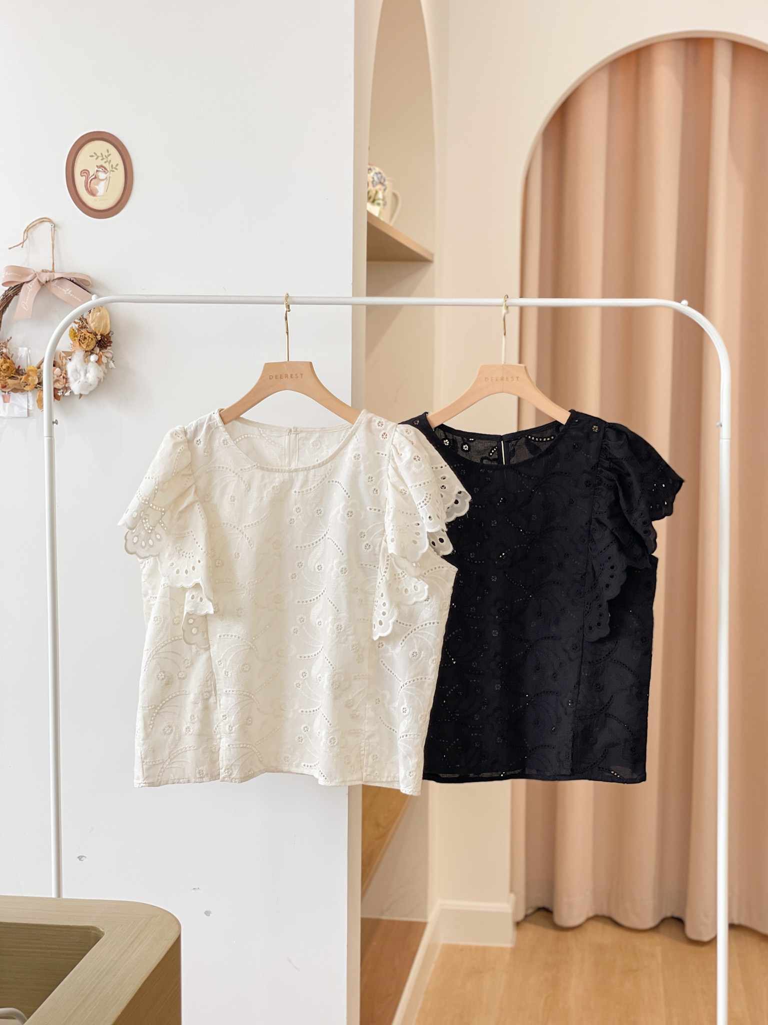 T1278 Jovial Embroidered Blouse