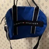 [S] TOMMY HILFIGER BLUE SMALL DUFFLE BAG, 197735468646 (STH1176)