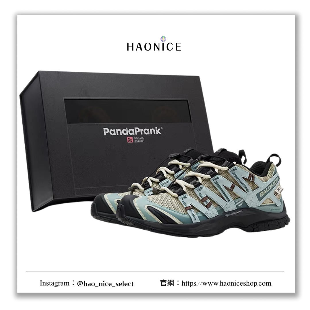 【HAO NICE】熊貓惡作劇系列 ❗️配合FAKEBUSTERS驗鞋 ❗️ SALOMON薩洛蒙XA PRO 3D告白聲跡系列 愛之歌訂製 低筒越野慢跑鞋🔥