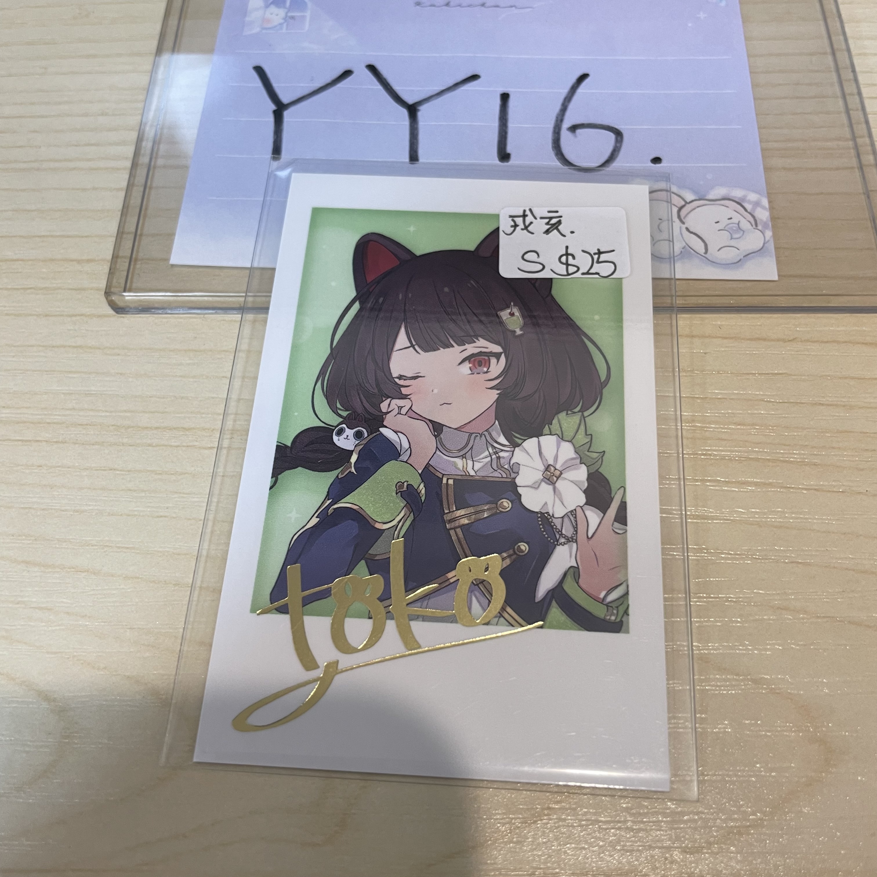 彩虹社 戌亥 拍立得 S                   #YY16