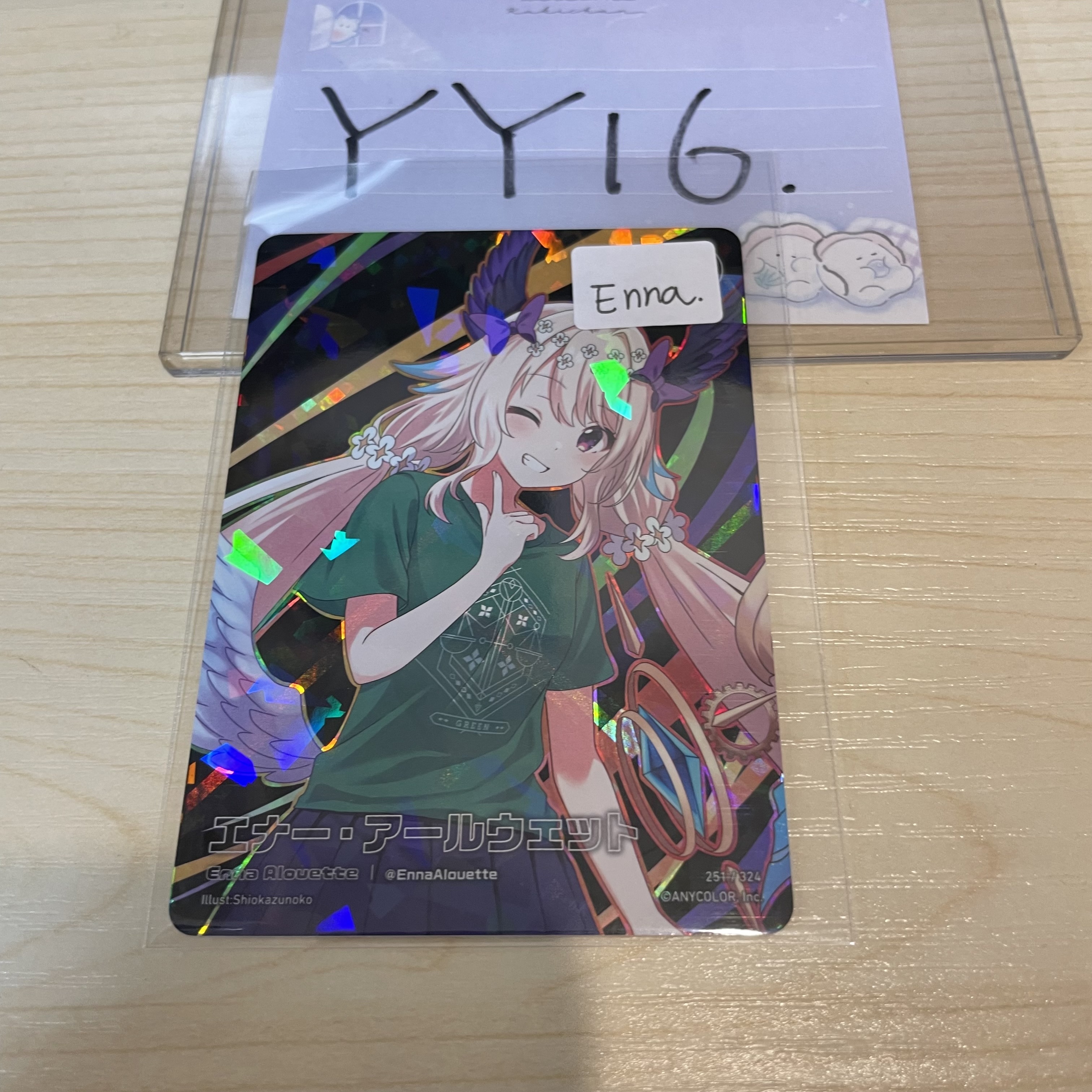 彩虹社 ENNA 小卡                   #YY16