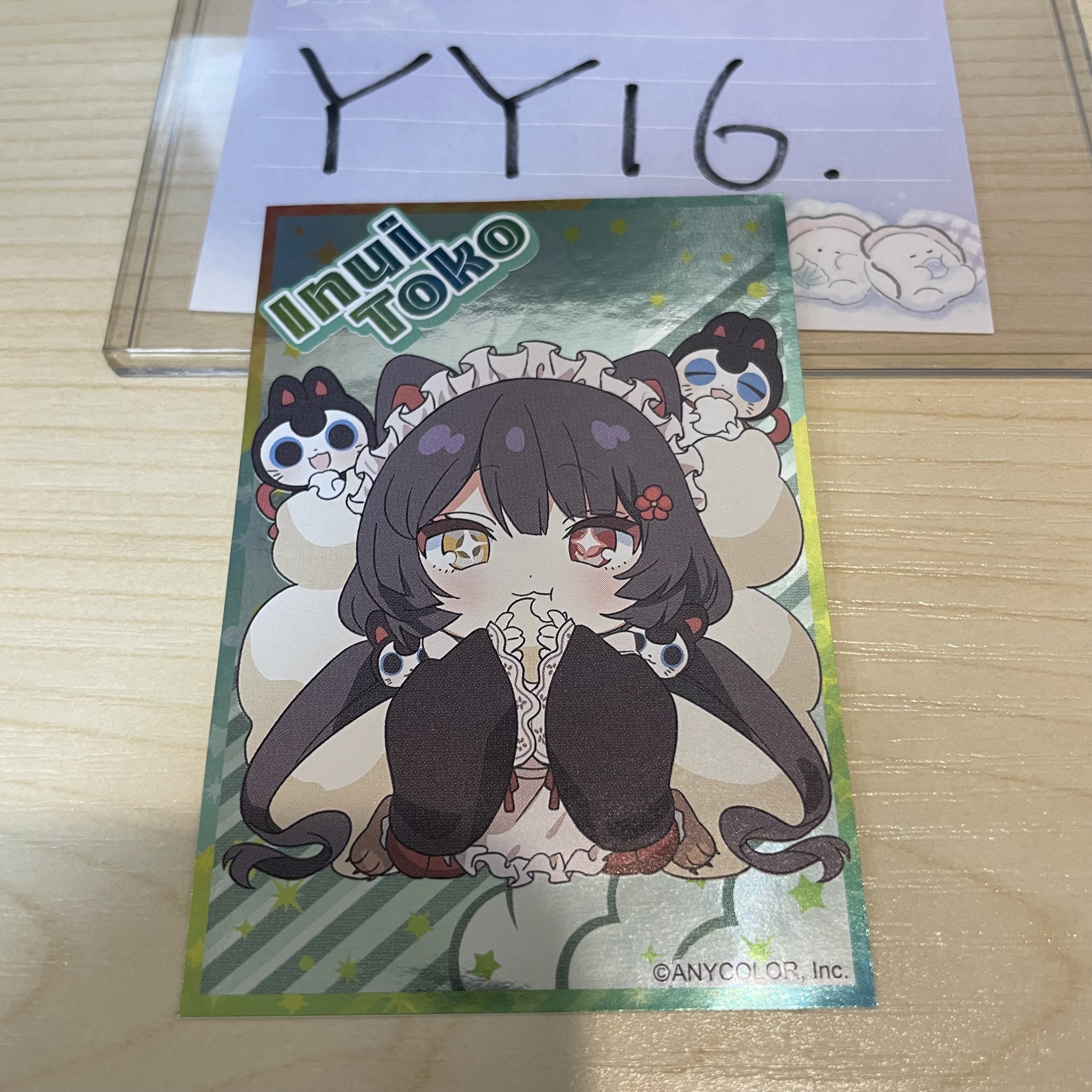 彩虹社 戌亥 貼紙                   #YY16