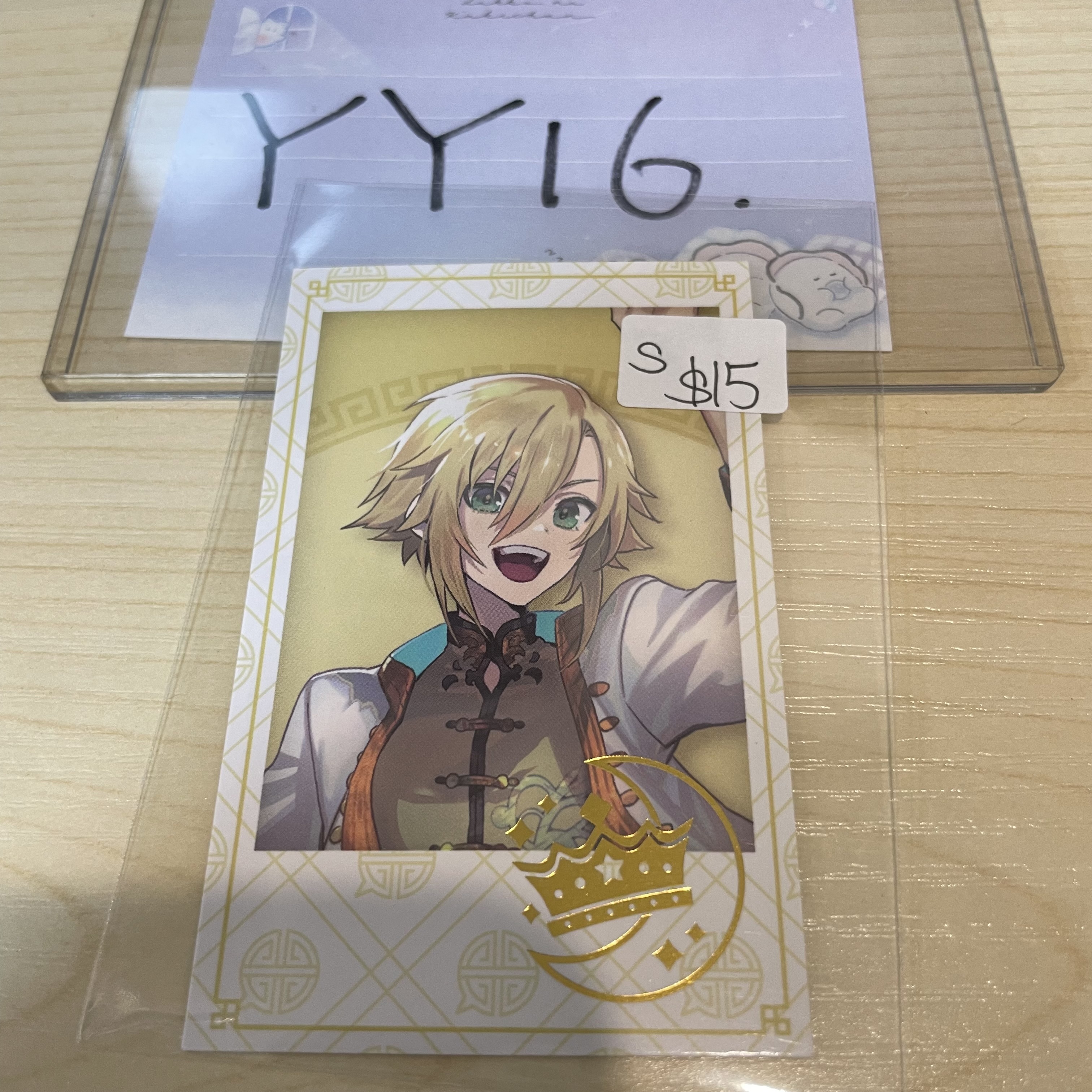 彩虹社 卯月 小卡 S                   #YY16