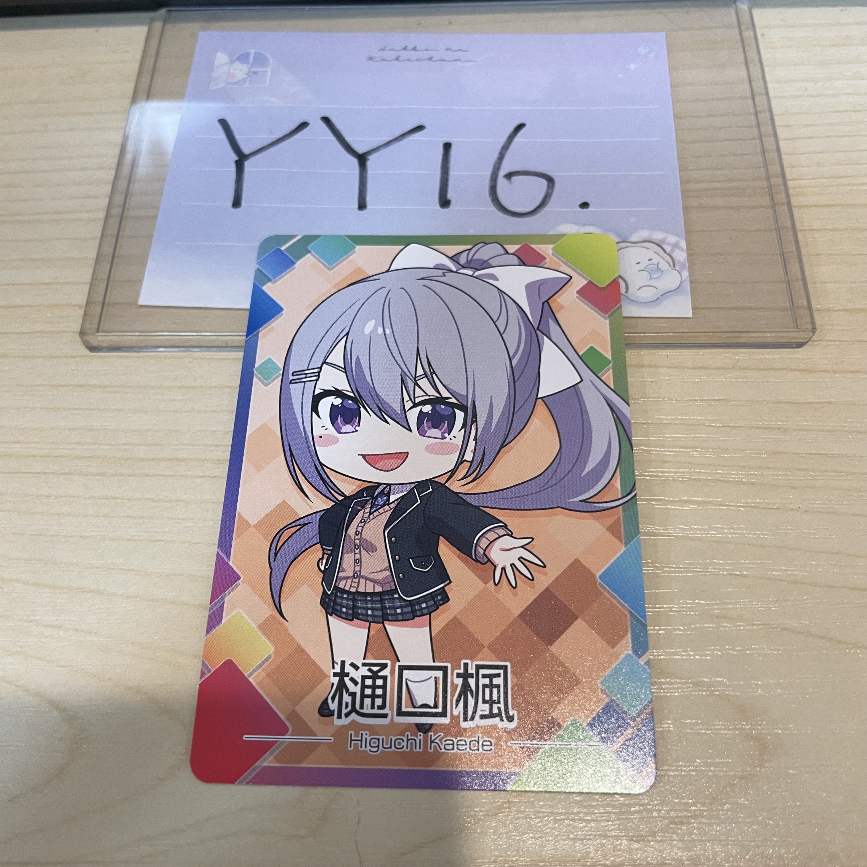 彩虹社 樋口 小卡                  #YY16