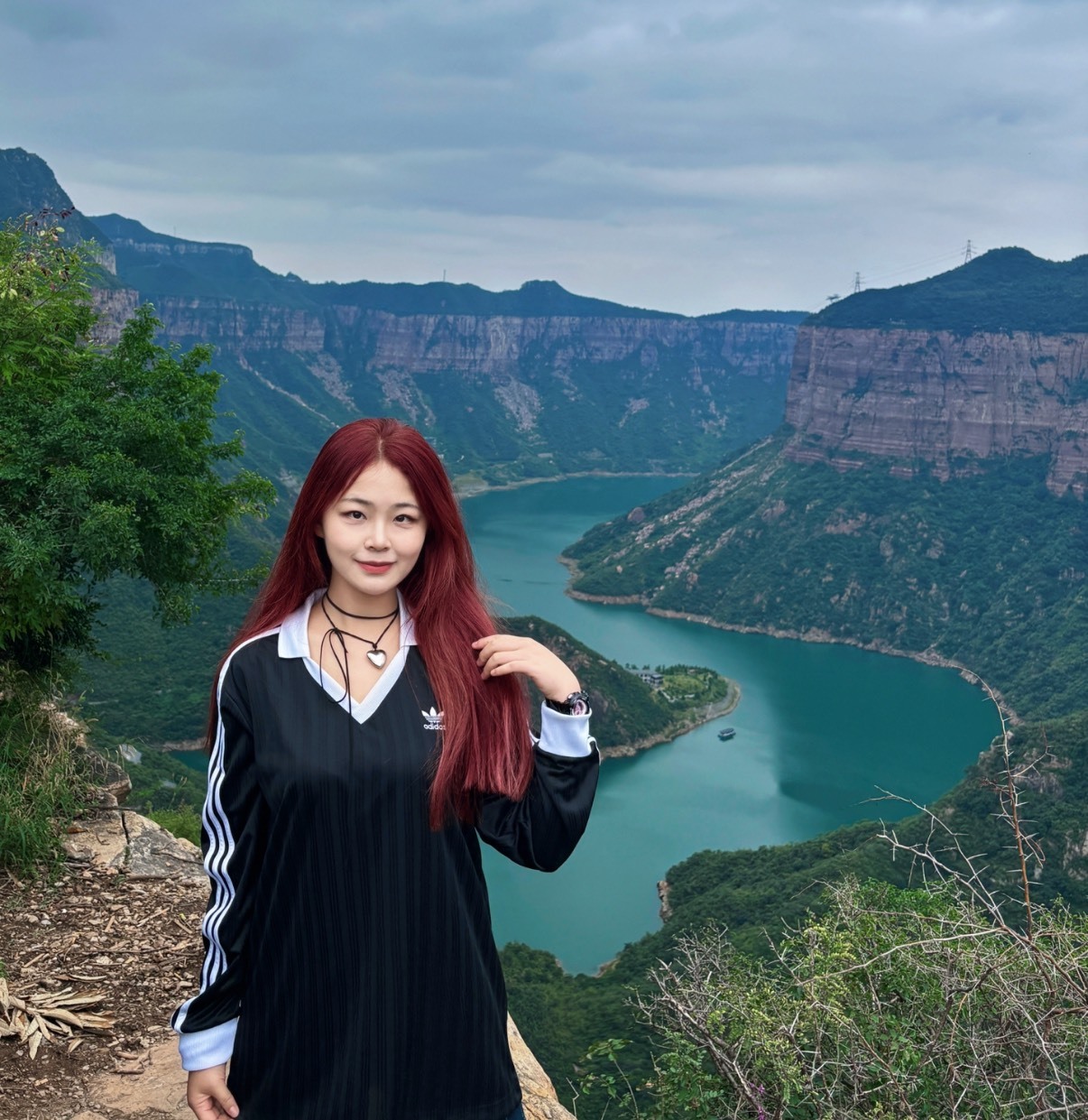 adidas 三葉草 adiColor 條紋長袖足球衣 黑色