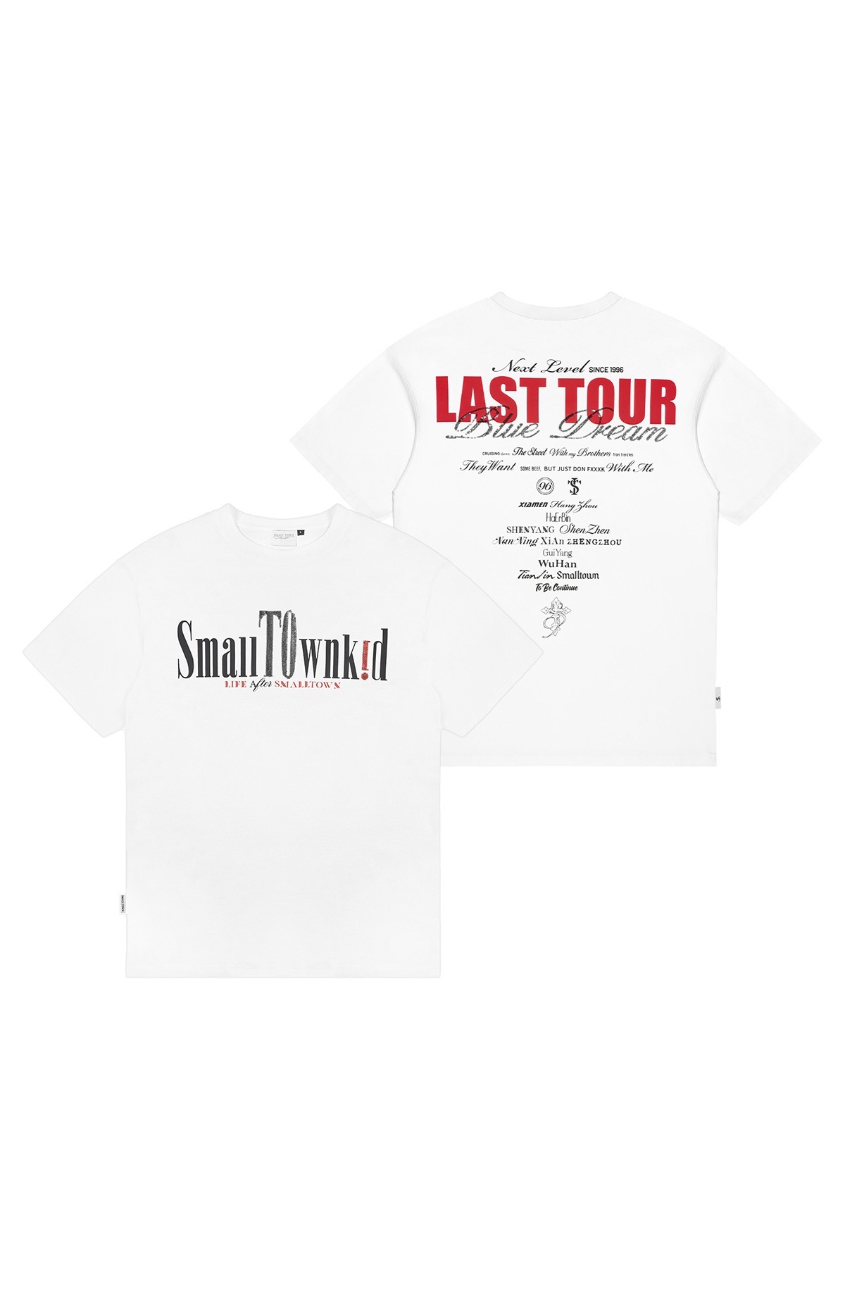 STK SmallTownKid LAST巡演限定 短袖 T恤