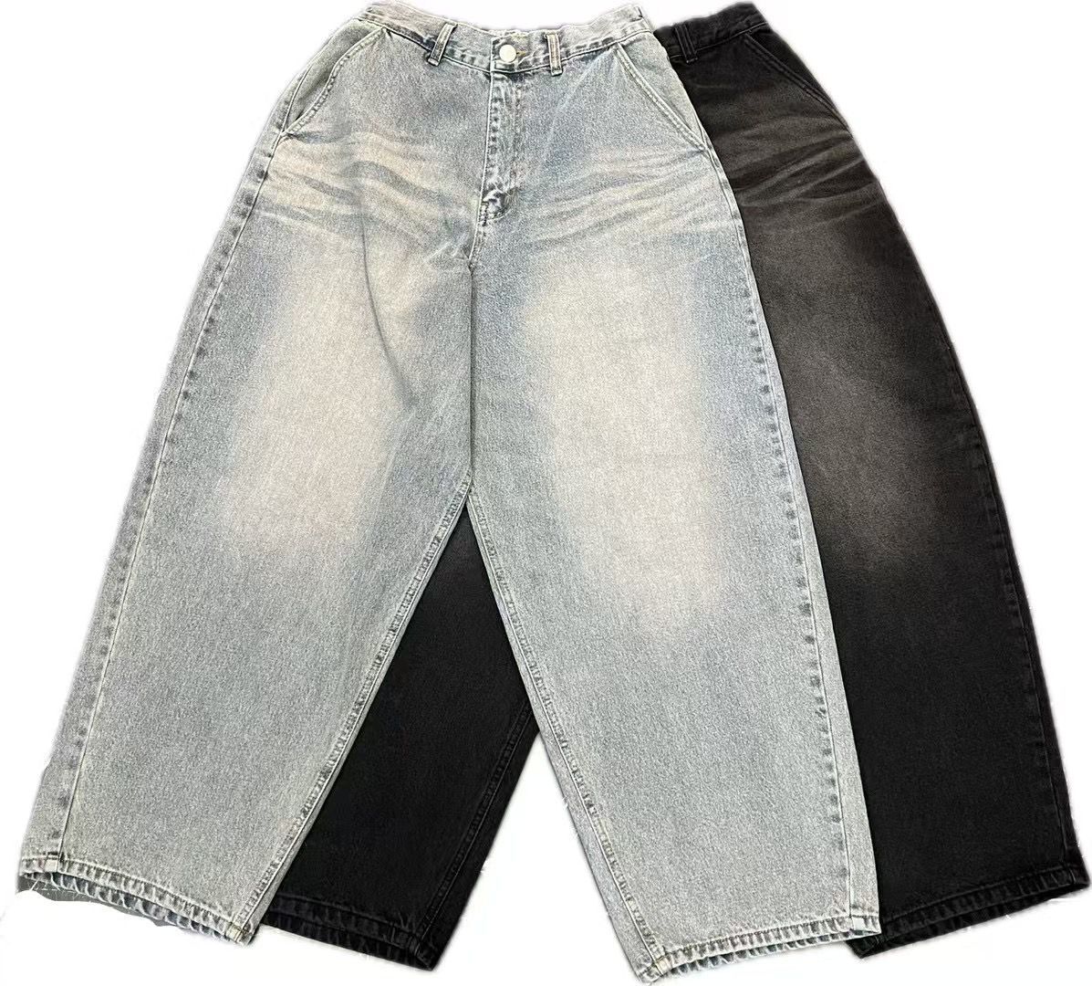 洗水鬆身牛仔褲 J738