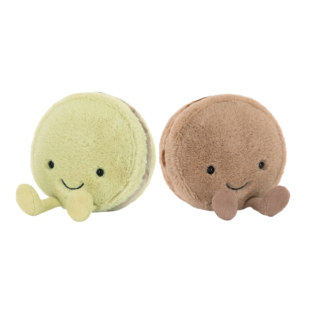 Jellycat Mona and Max Macarons Soft Toys 12cm